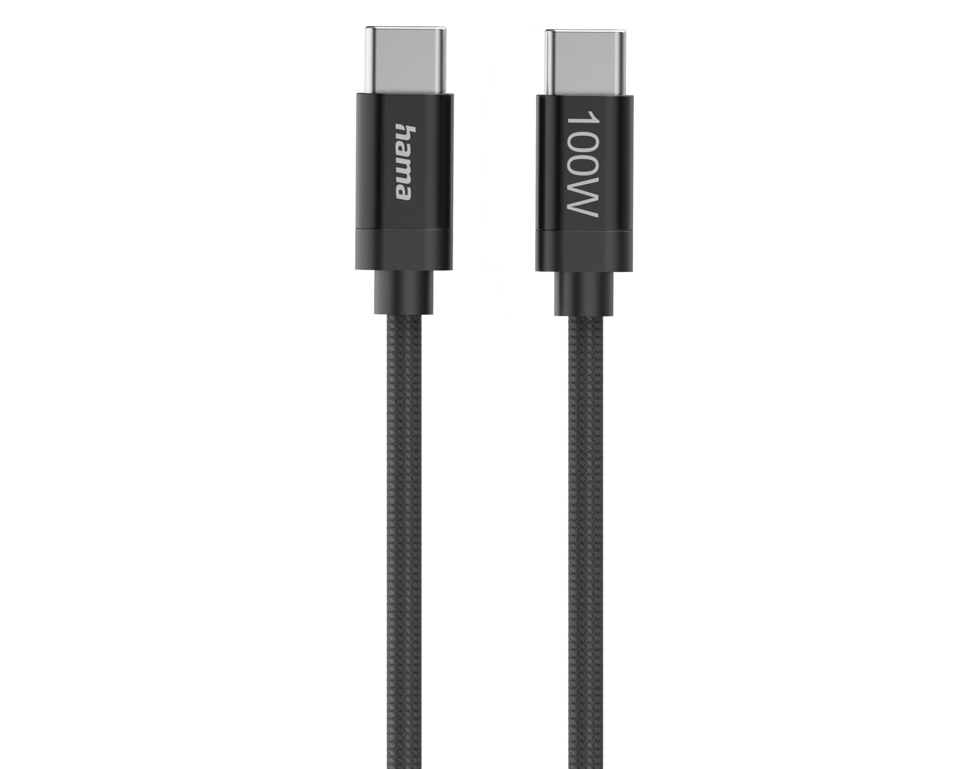 Kabel USB-C - USB-C HAMA 201740 1.5 m Czarny