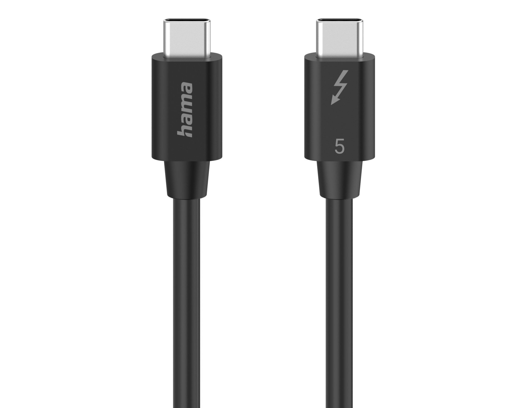 Kabel USB-C - USB-C HAMA Thunderbolt 5 8K 240W 1 m Czarny