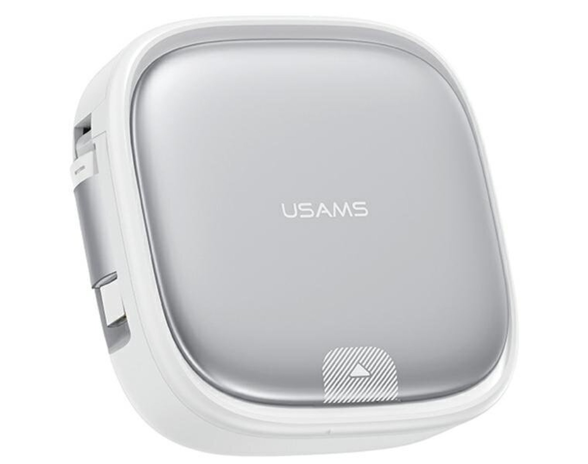 Kabel USB-C - USB-C/Lightning/Micro USB USAMS SJ650USB02 1 m Srebrny