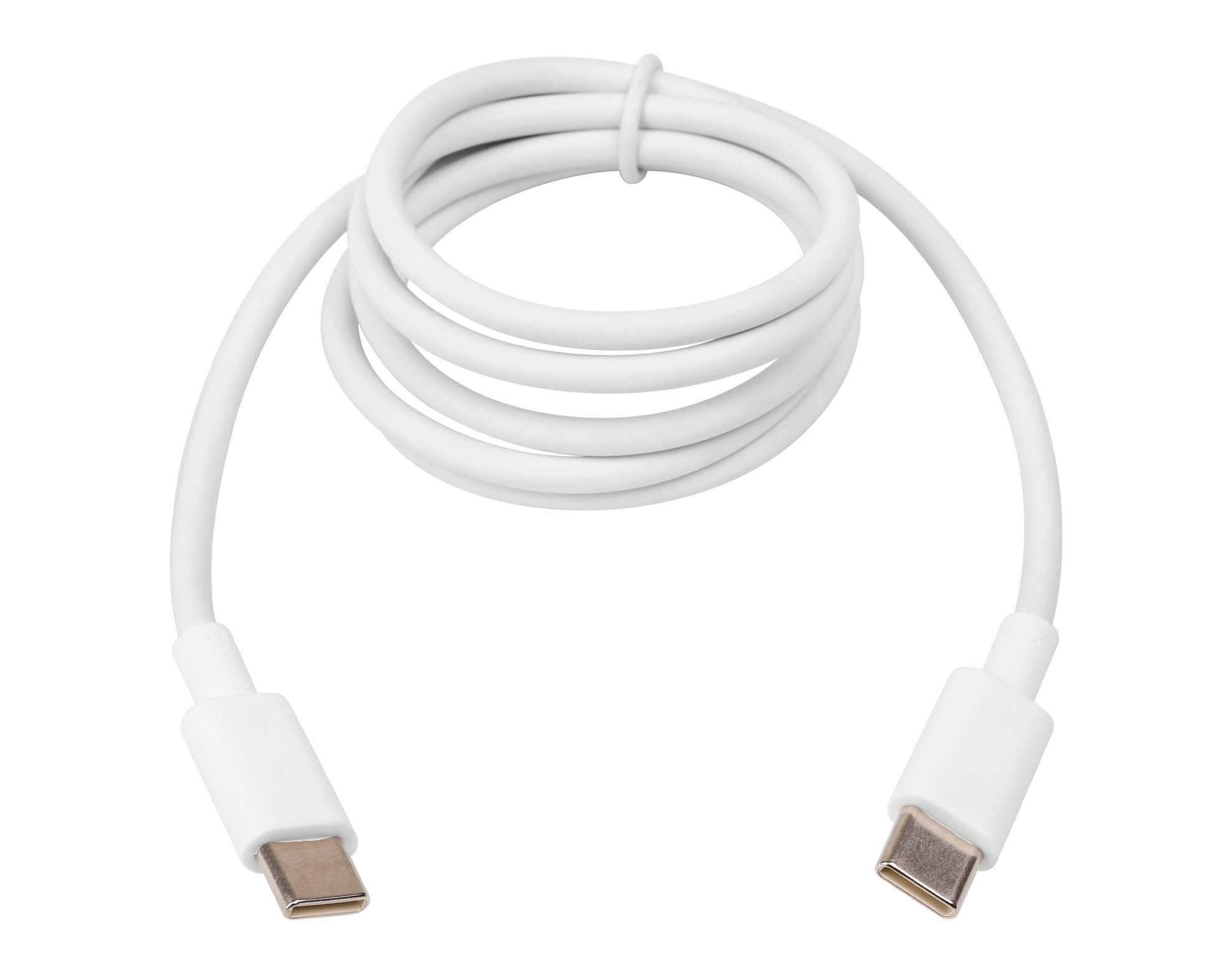 Kabel USB-C USB-C MASTERLED 1m Quick Charge QC 20W typ C biały