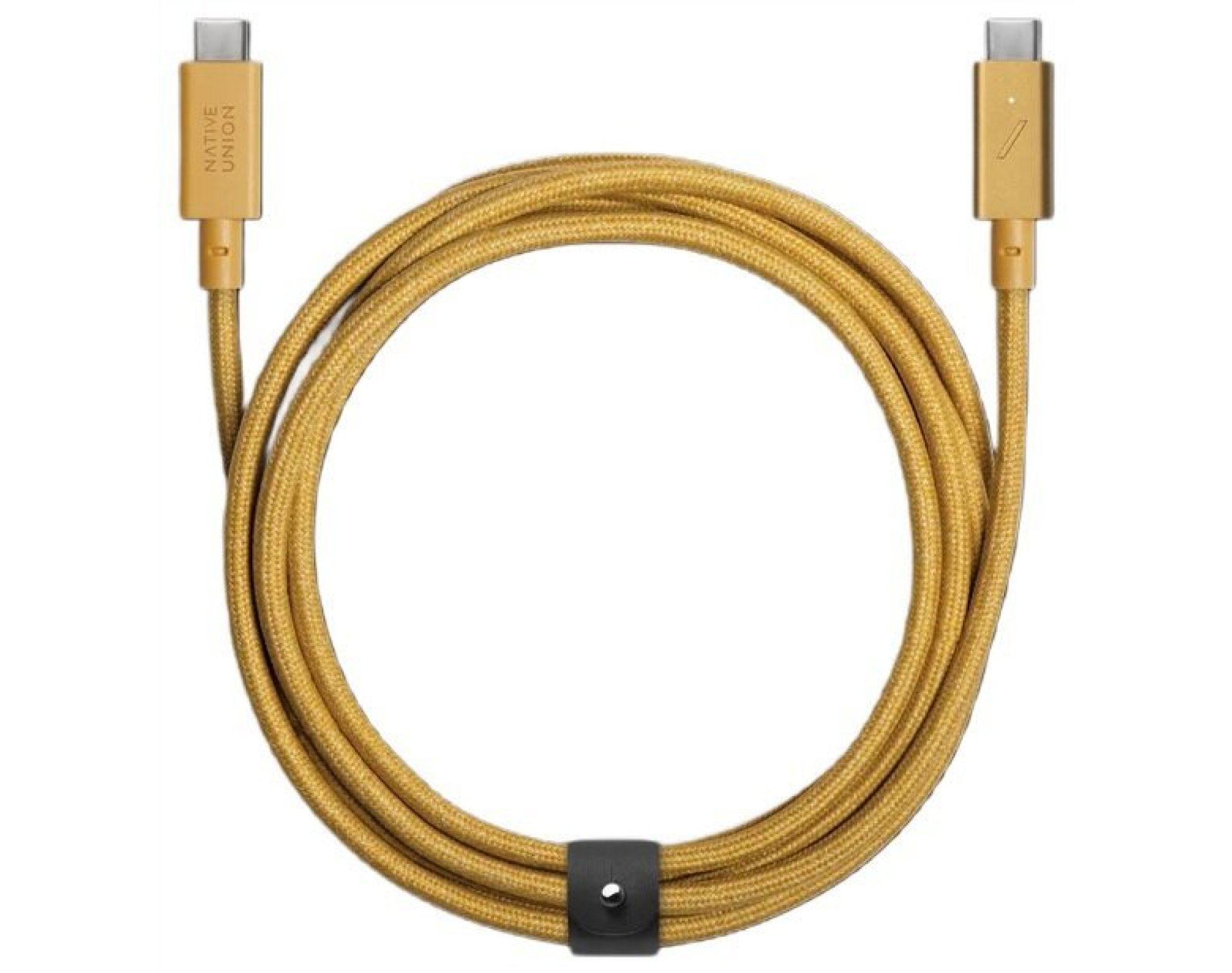 Kabel USB-C - USB-C NATIVE UNION Belt Cable Pro 240W 2.4 m Jasnobrązowy