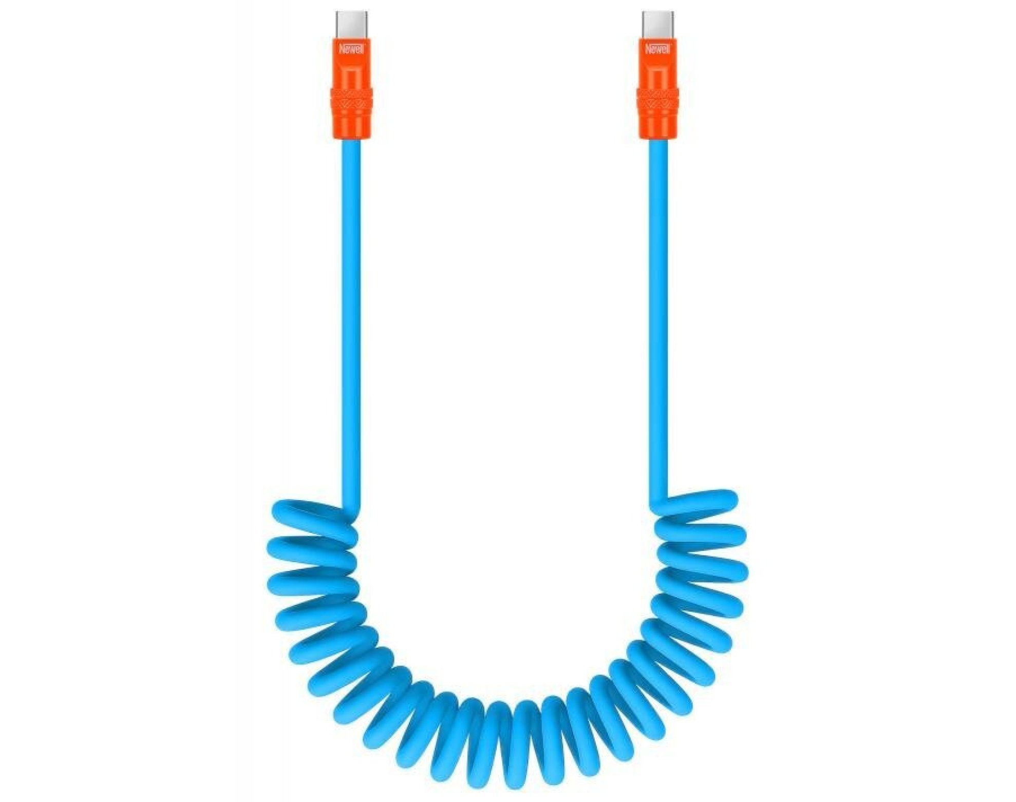 Kabel USB-C - USB-C NEWELL 100W 1.5 m Niebiesko-pomarańczowy