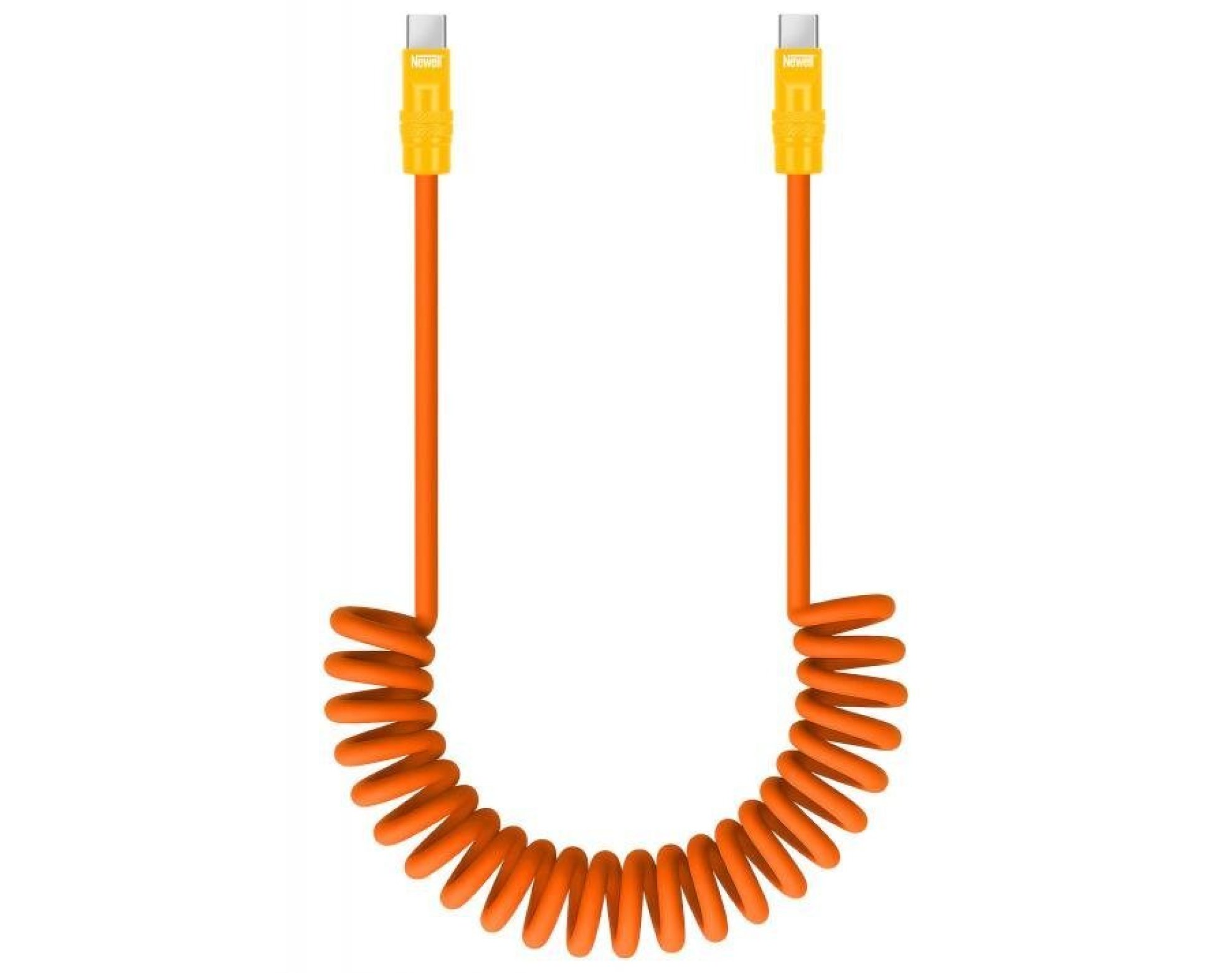 Kabel USB-C - USB-C NEWELL 100W 1.5 m Pomarańczowo-żółty