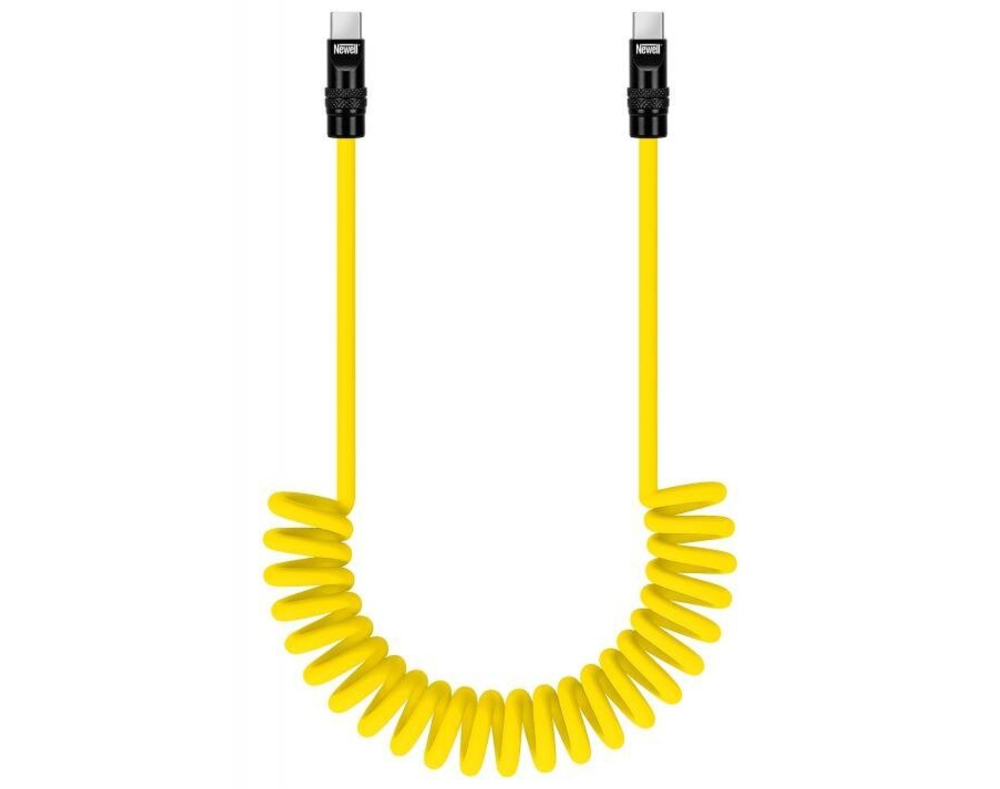 Kabel USB-C - USB-C NEWELL 100W 1.5 m Żółto-czarny
