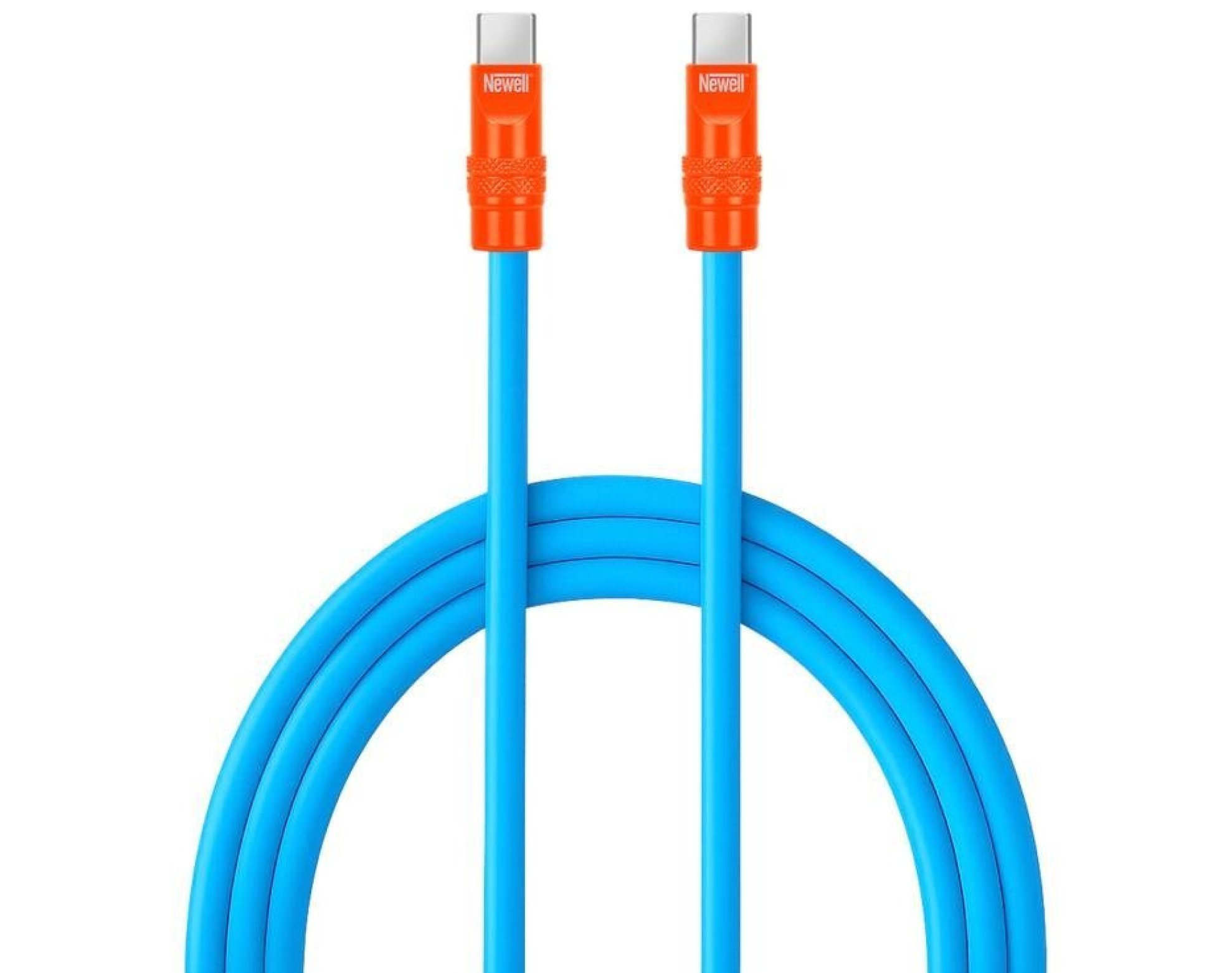 Kabel USB-C - USB-C NEWELL 100W 2 m Niebiesko-pomarańczowy