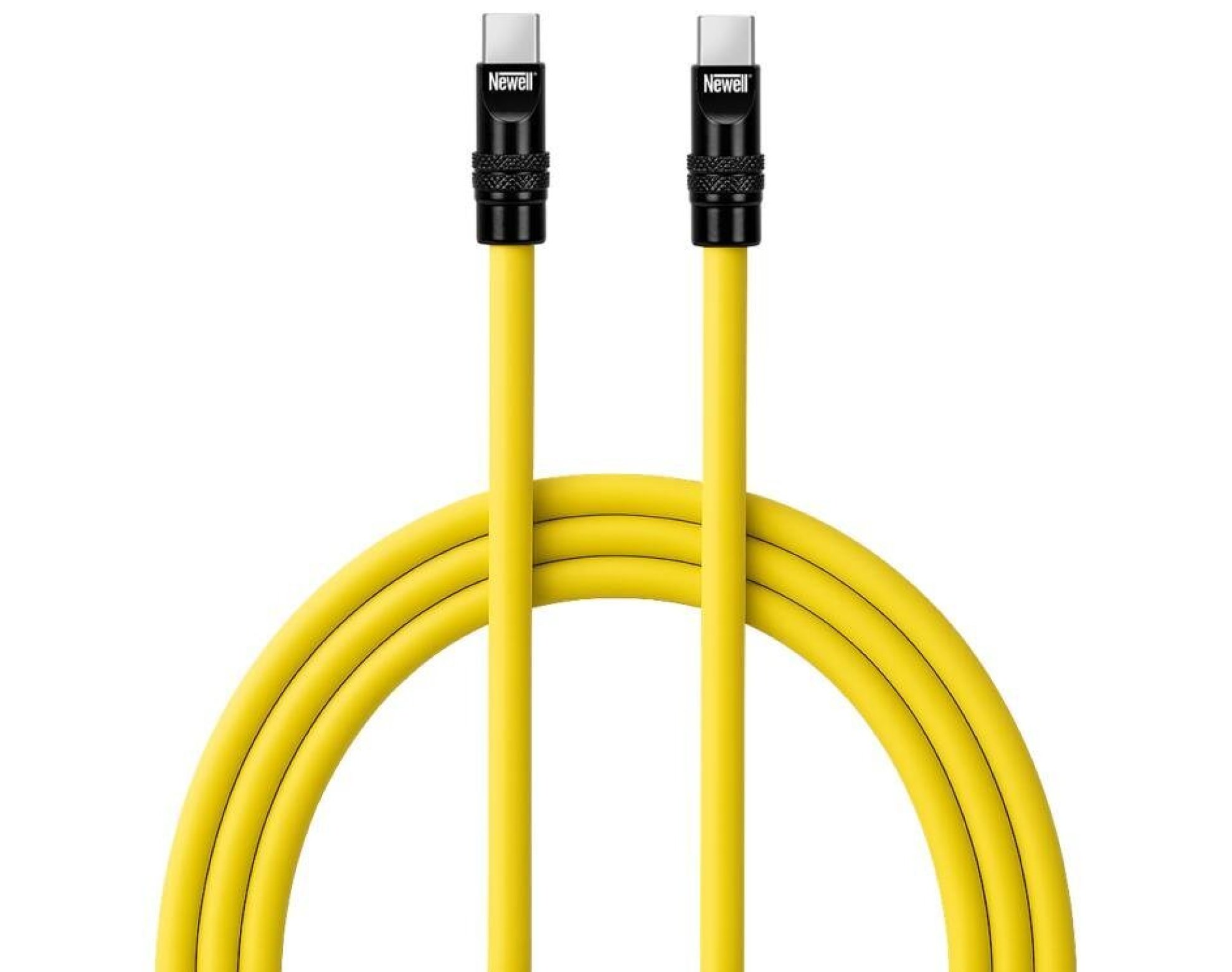 Kabel USB-C - USB-C NEWELL 100W 2 m Żółto-czarny
