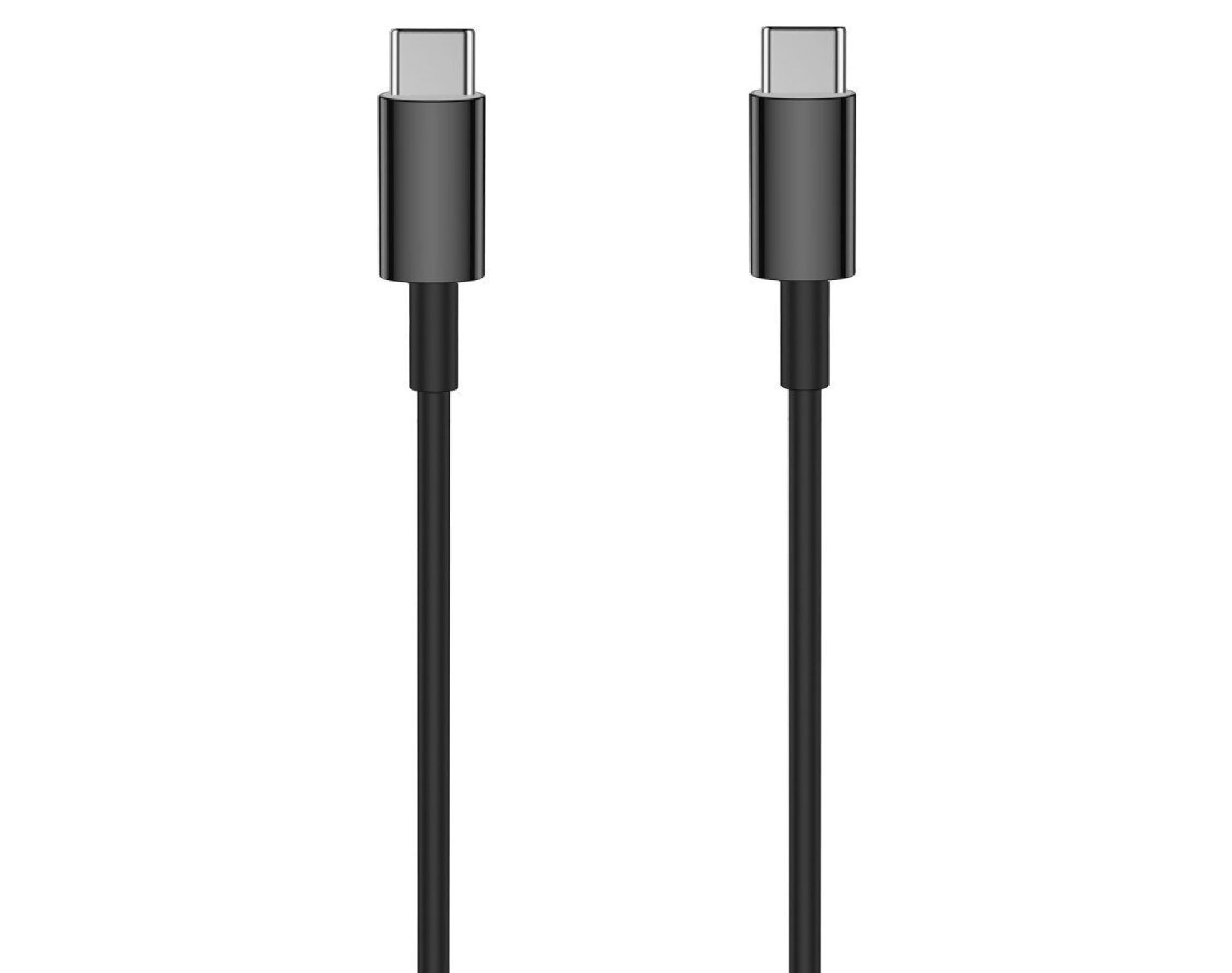 Kabel USB-C - USB-C SETTY 3A 1 m Czarny