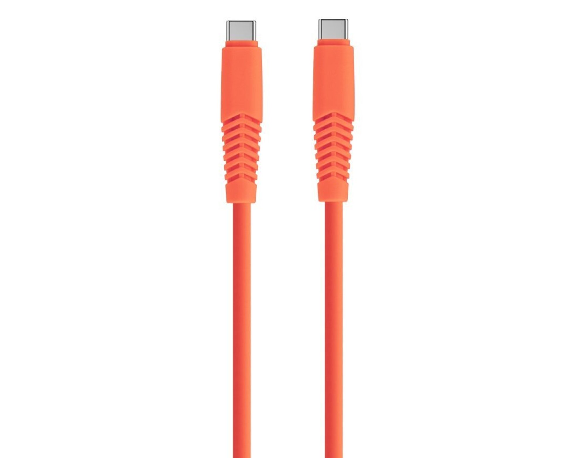 Kabel USB-C - USB-C SETTY KSC-C-1.5210 2.1A 1.5 m Pomarańczowy