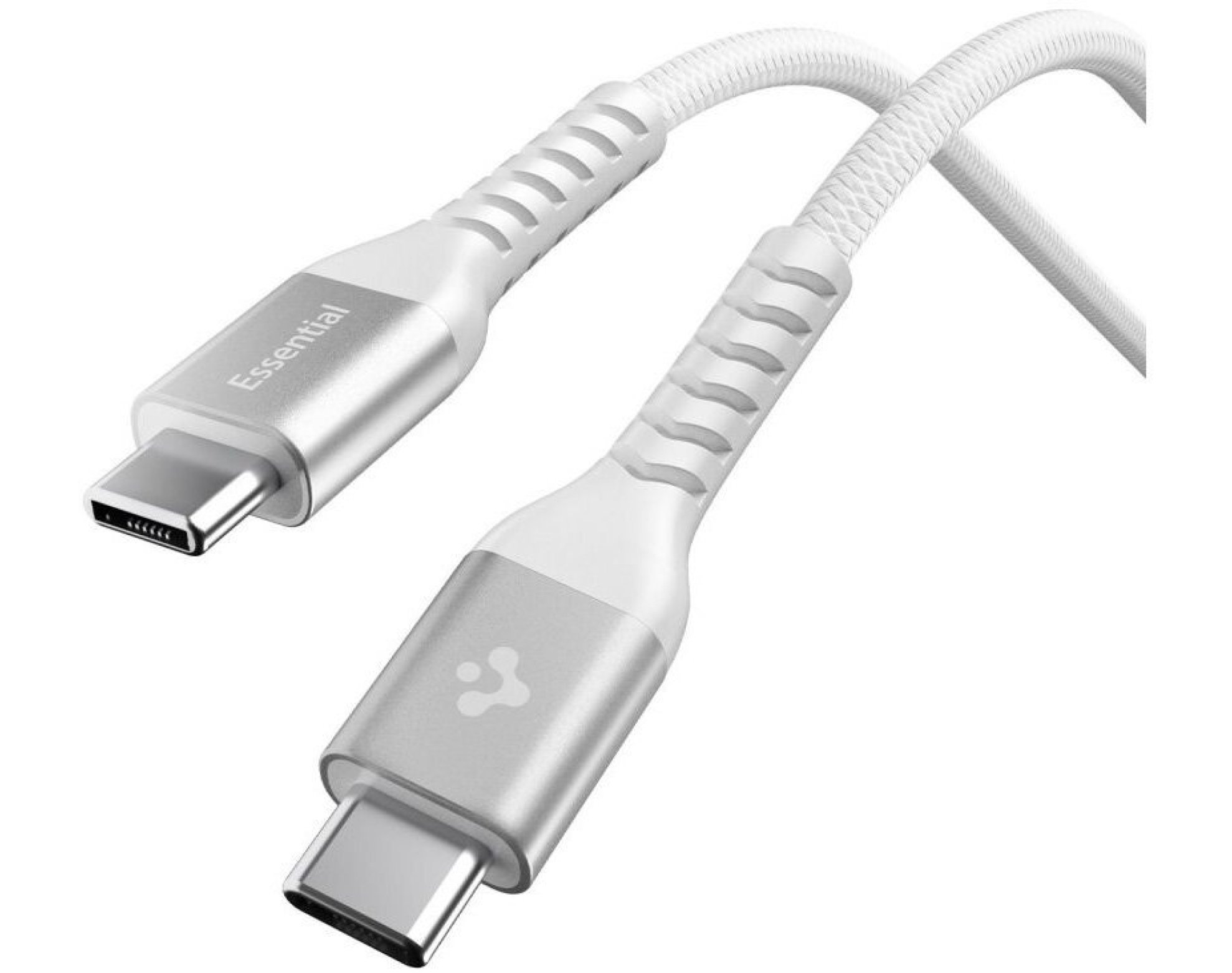 Kabel USB-C - USB-C SPIGEN EB10010CCA Essential 100W 1 m Biały