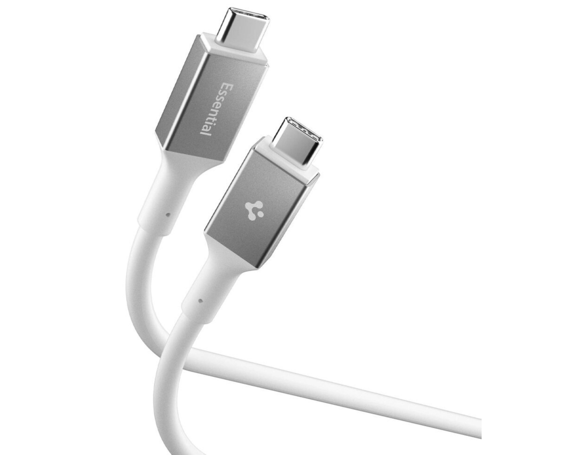 Kabel USB-C - USB-C SPIGEN EB10020CC Essential 100W 2 m Biały