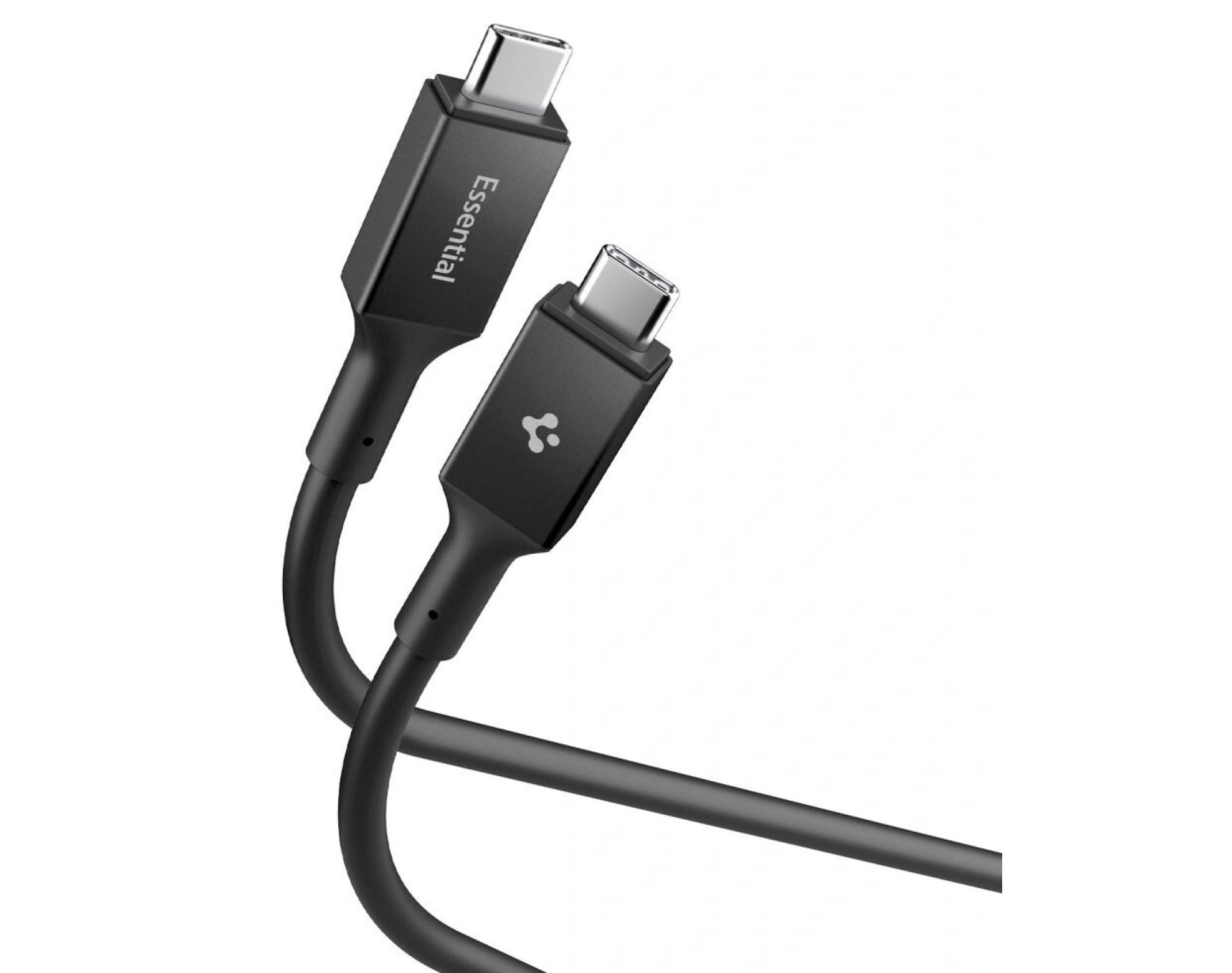 Kabel USB-C - USB-C SPIGEN EB10020CC Essential 100W 2 m Czarny