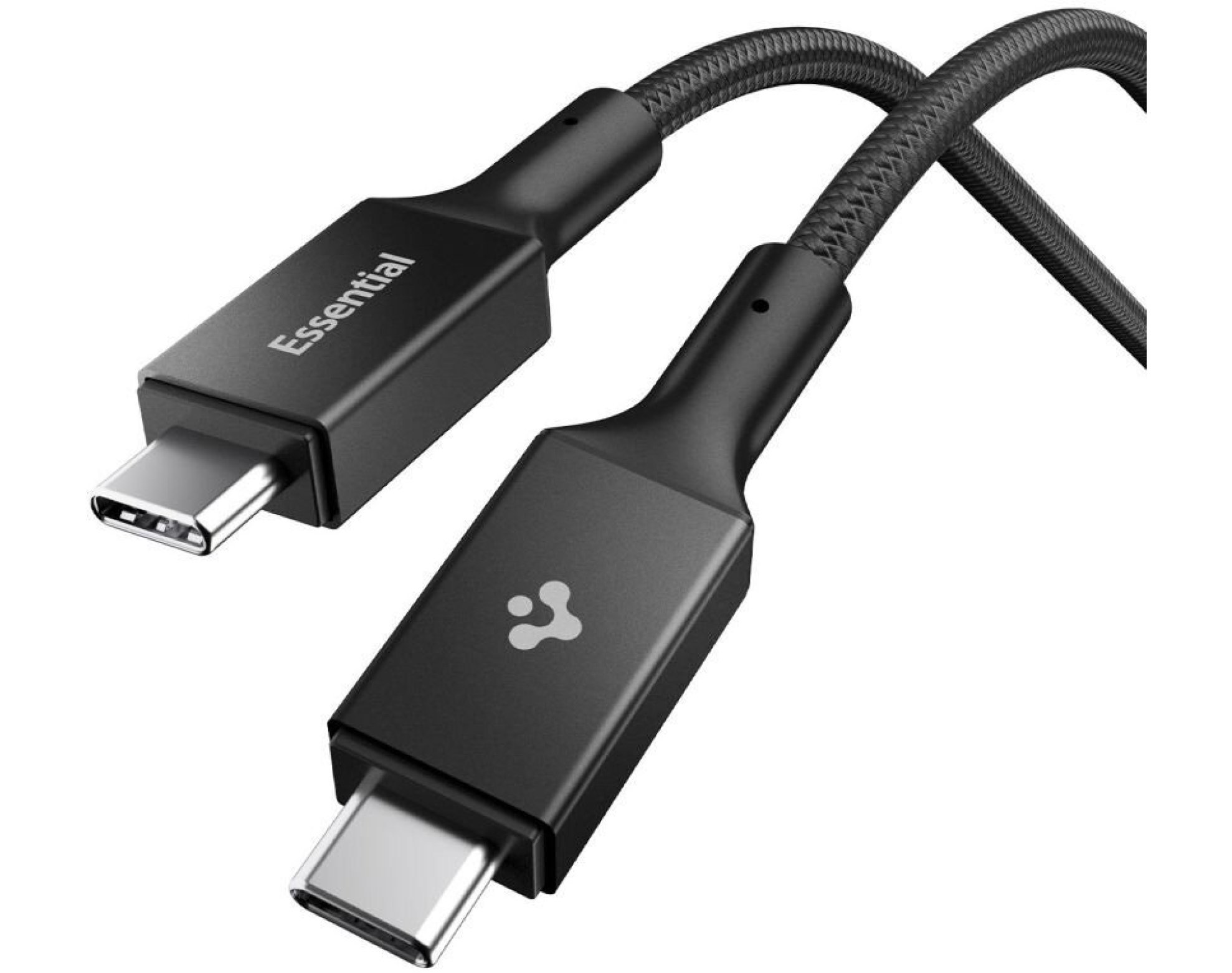 Kabel USB-C - USB-C SPIGEN EB24015CC Essential 240W 1.5 m Czarny