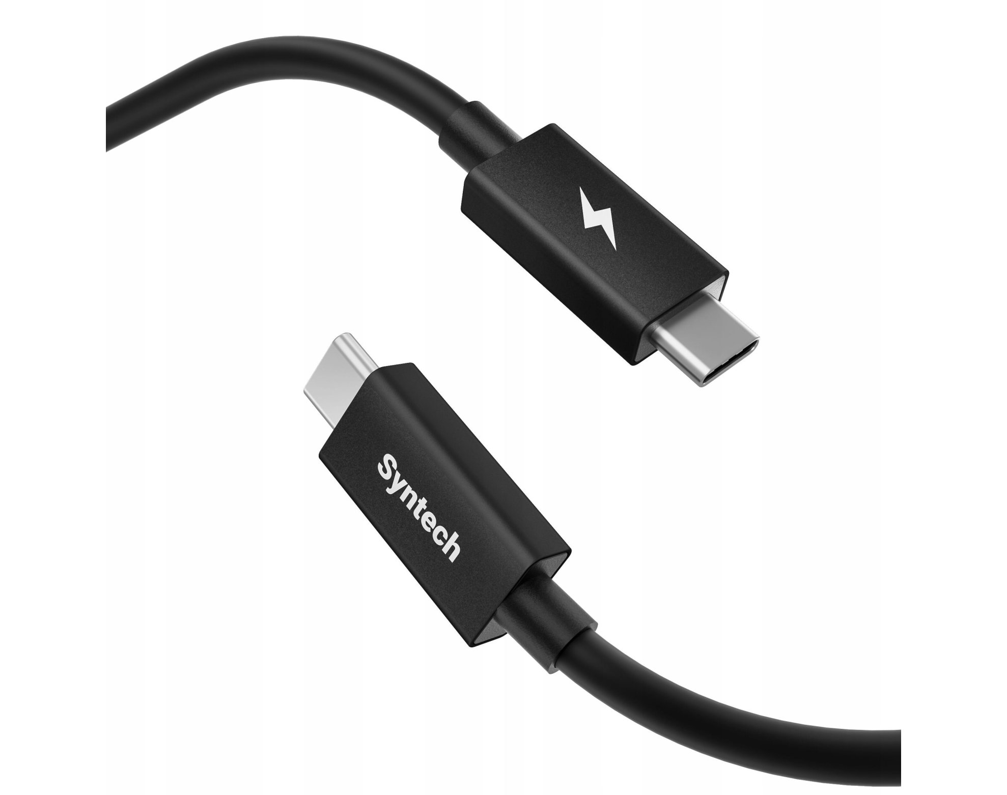 Kabel USB-C - USB-C SYNTECH BC600 100W 1 m Czarny