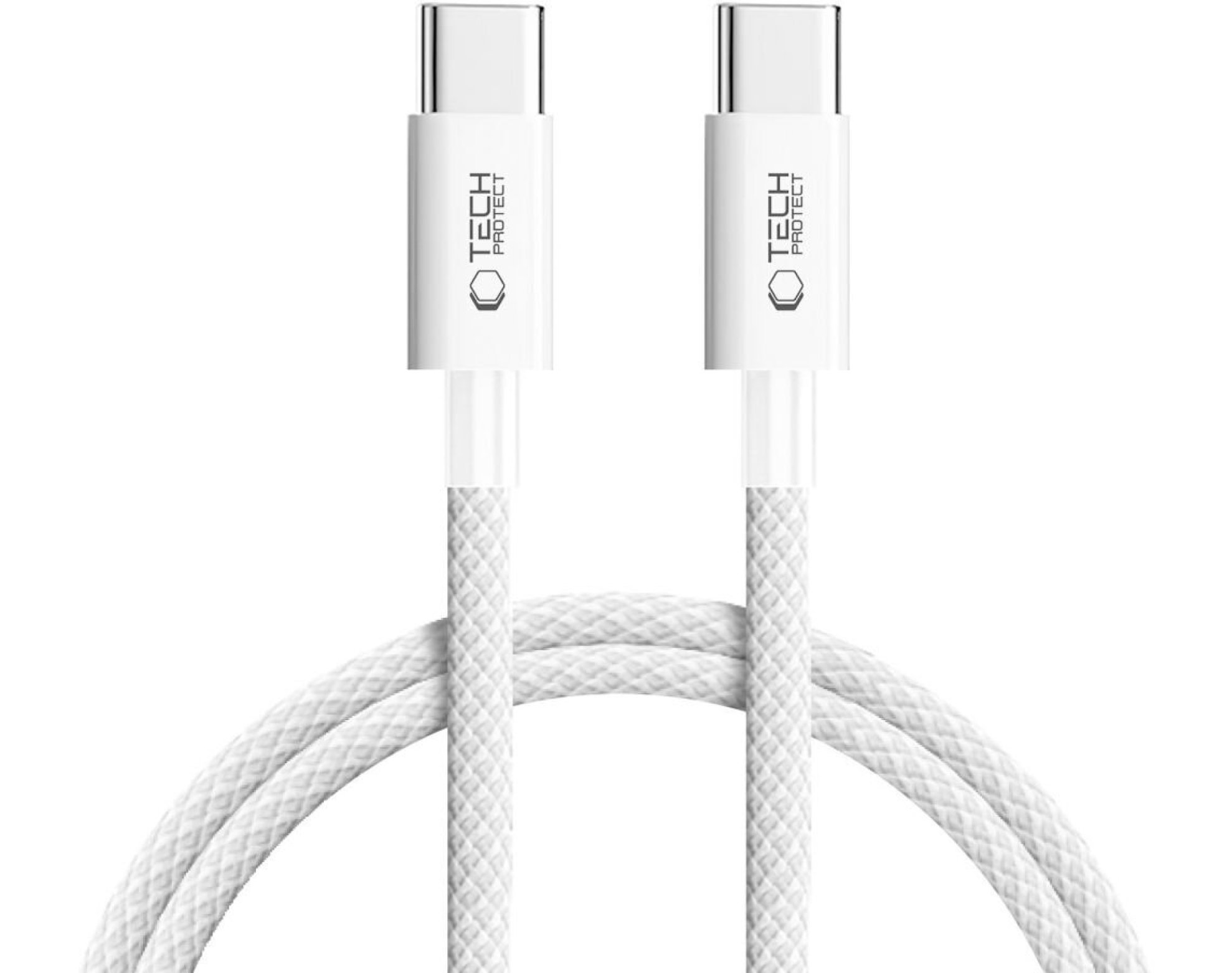 Kabel USB-C - USB-C TECH-PROTECT UltraBoost Lite 60W 1 m Szary