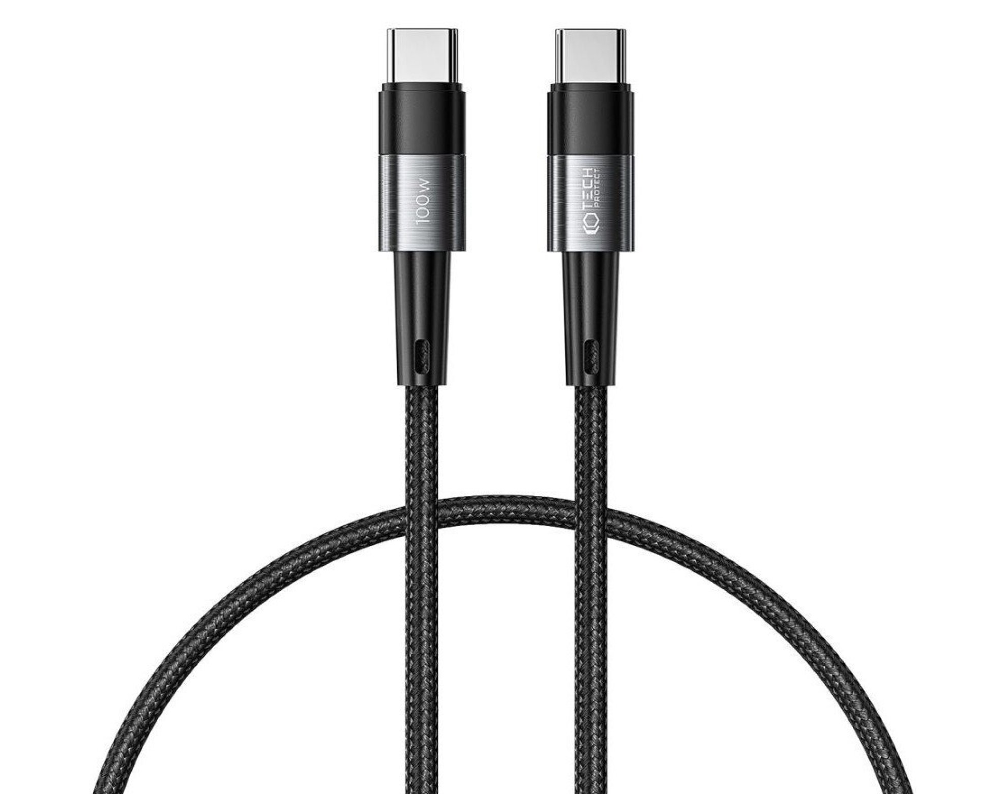 Kabel USB-C - USB-C TECH-PROTECT UltraBoost PD100W/5A 0.25m Szary