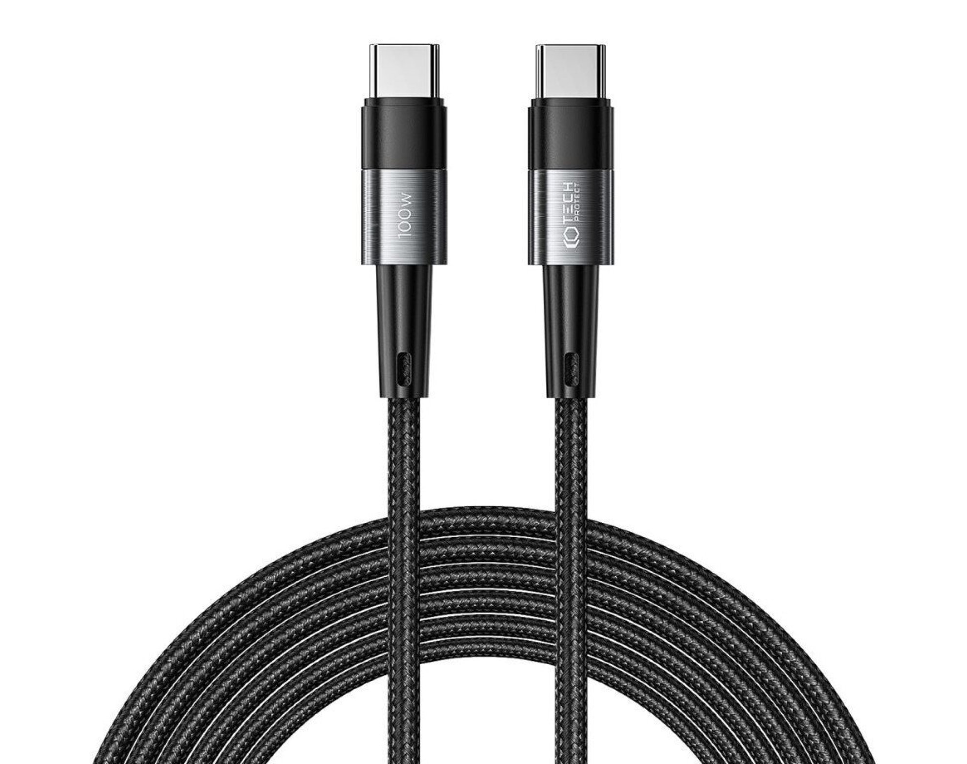 Kabel USB-C - USB-C TECH-PROTECT UltraBoost PD100W/5A 3 m Szary