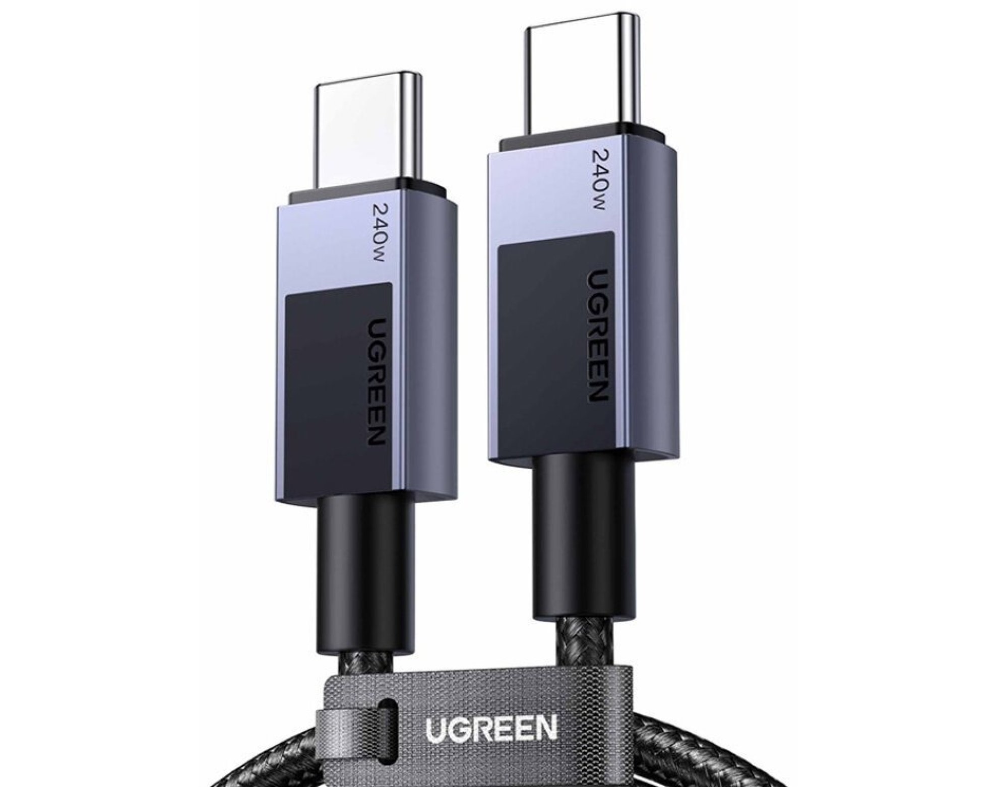 Kabel USB-C - USB-C UGREEN L513 240W PD 1 m Szary