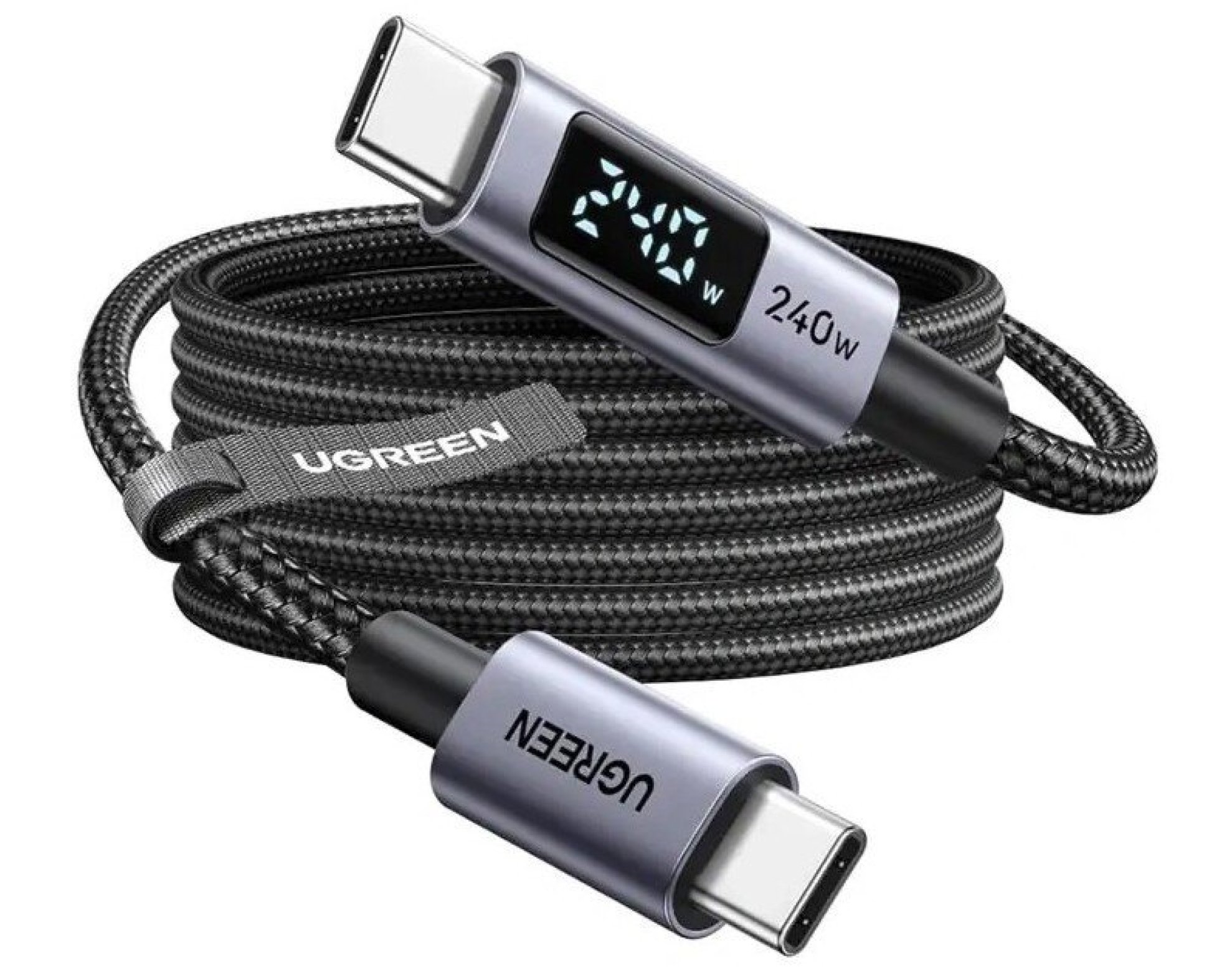 Kabel USB-C - USB-C UGREEN L530 240W PD 2 m Czarny