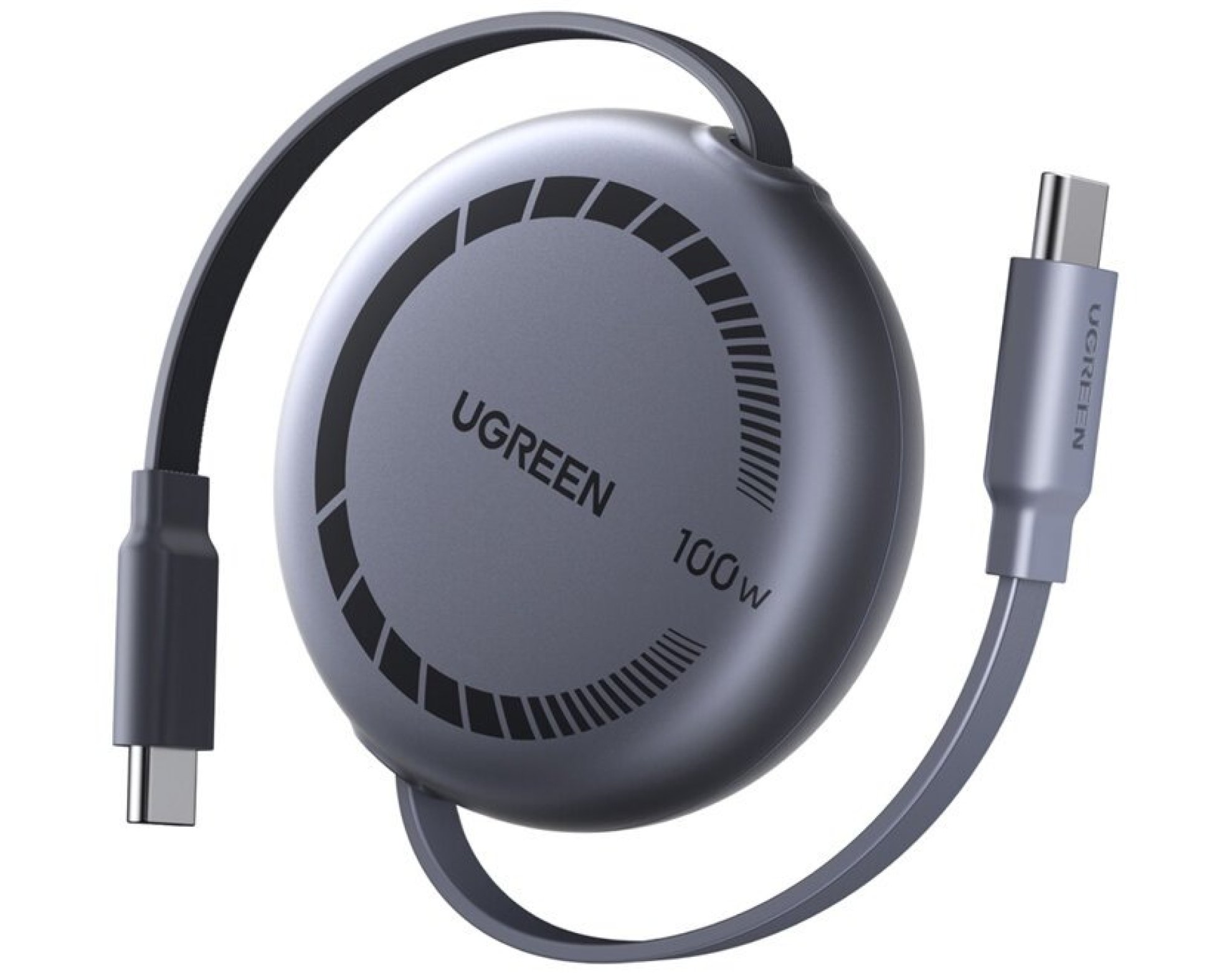 Kabel USB-C - USB-C UGREEN L531 100W 1 m Szary