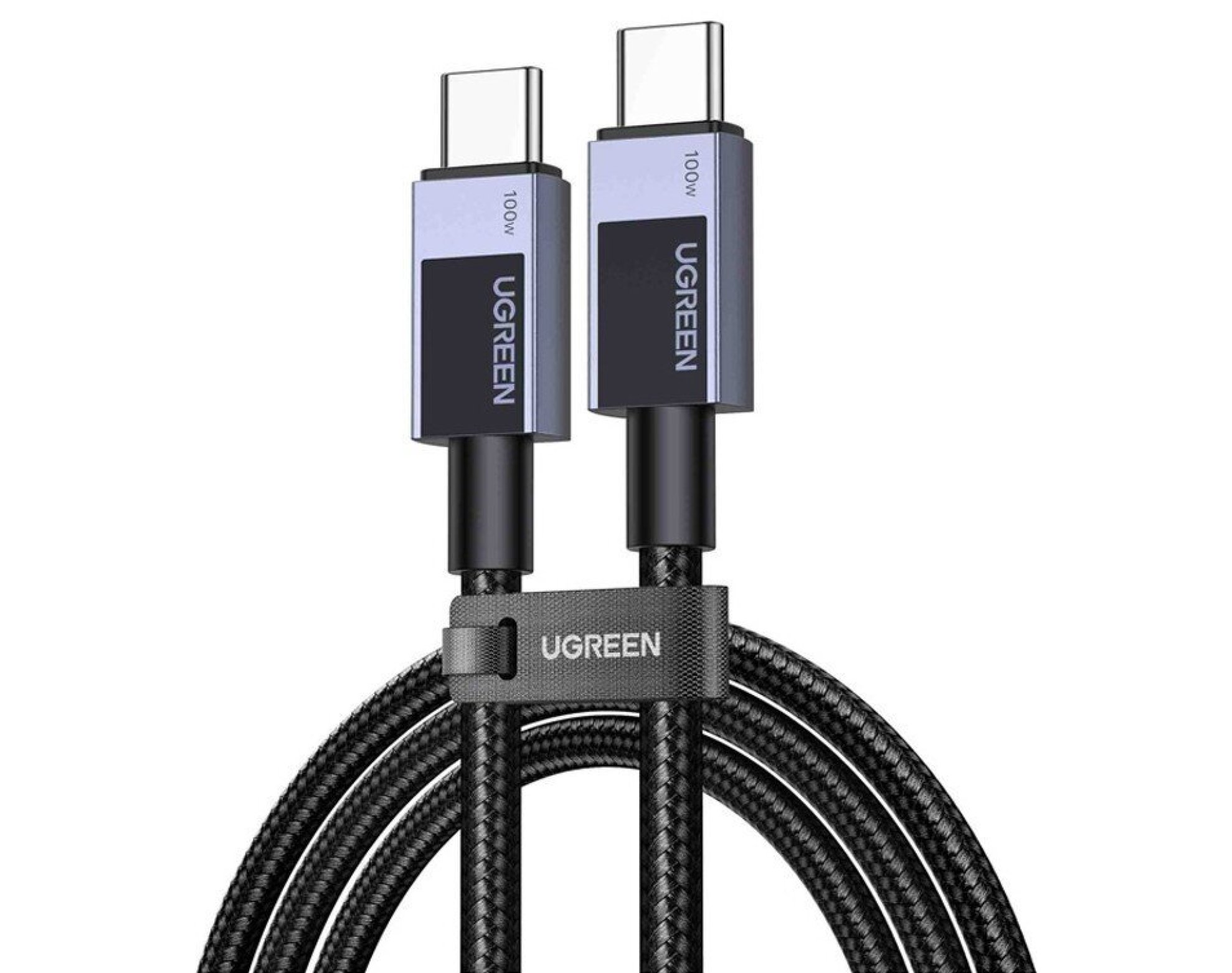 Kabel USB-C - USB-C UGREEN PD L512 100W 1 m Szary