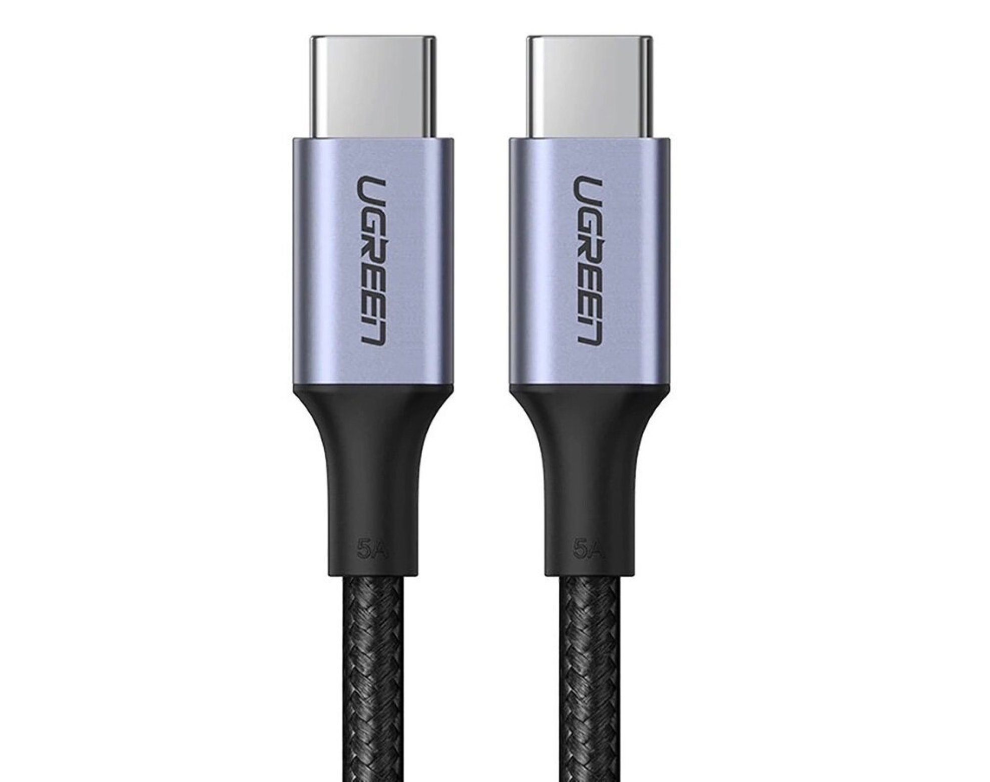 Kabel USB-C - USB-C UGREEN US316 100W 1.5 m Czarny