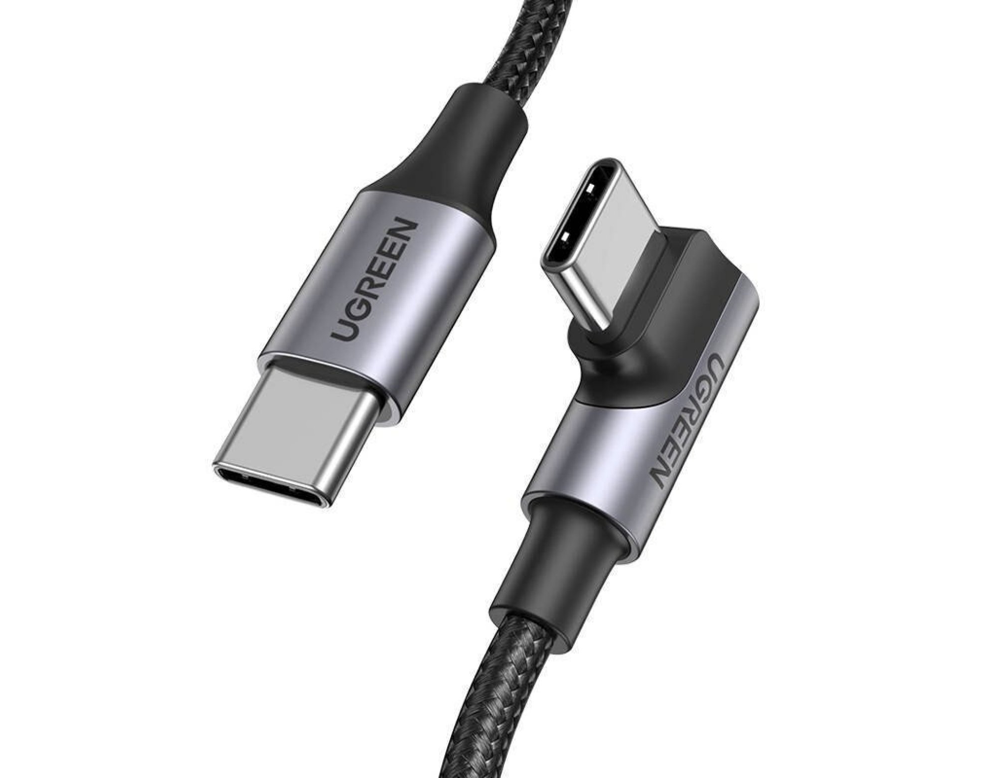 Kabel USB-C - USB-C UGREEN US334 100W 2m Czarny