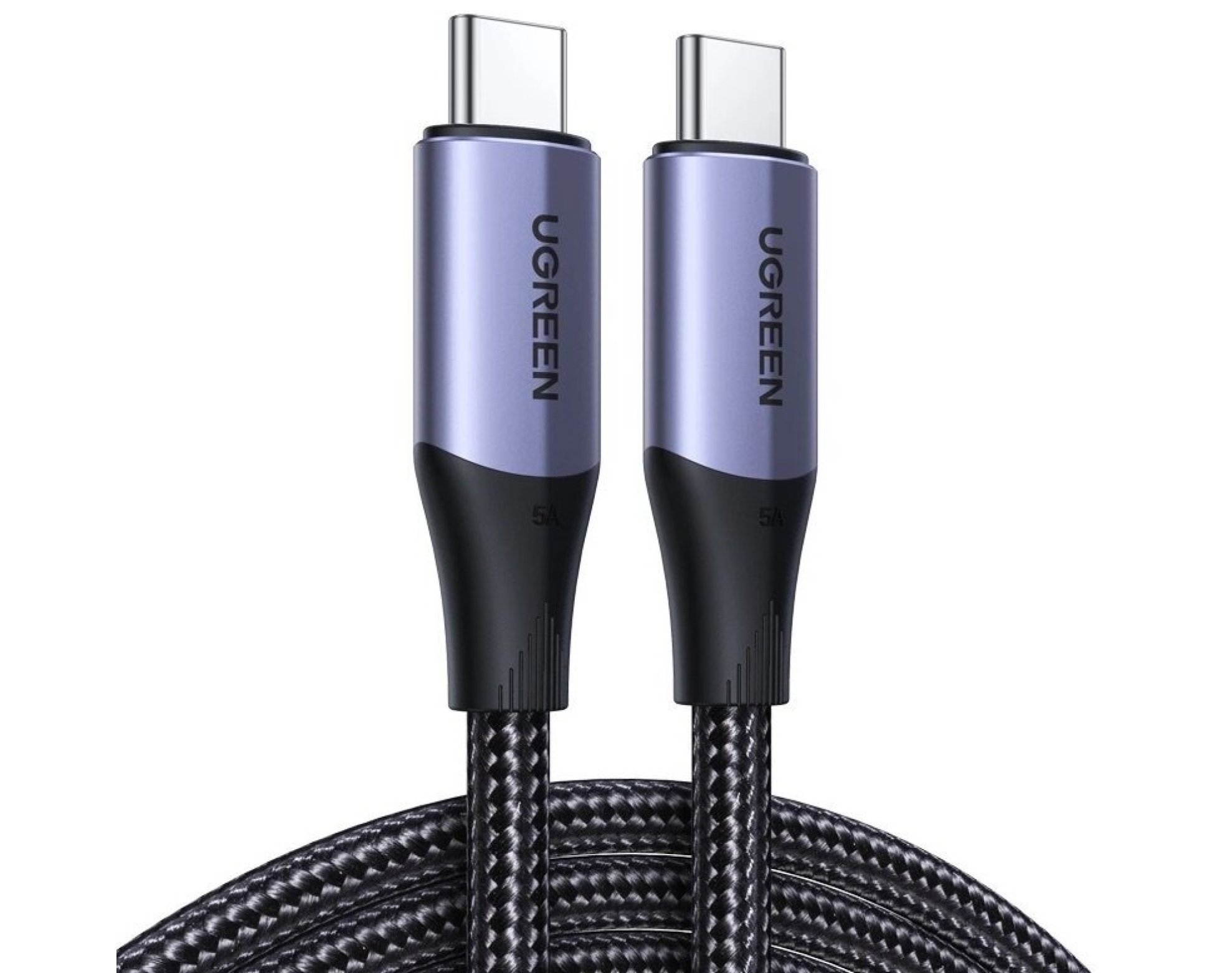 Kabel USB-C - USB-C UGREEN US355 100W 1 m Czarny
