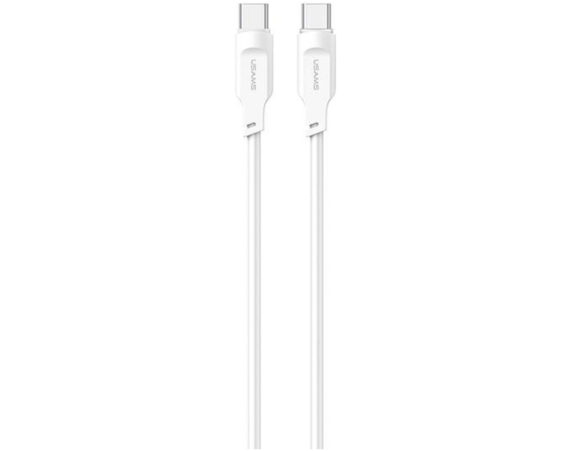 Kabel USB-C - USB-C USAMS SJ567USB02 100W 1.2 m Biały