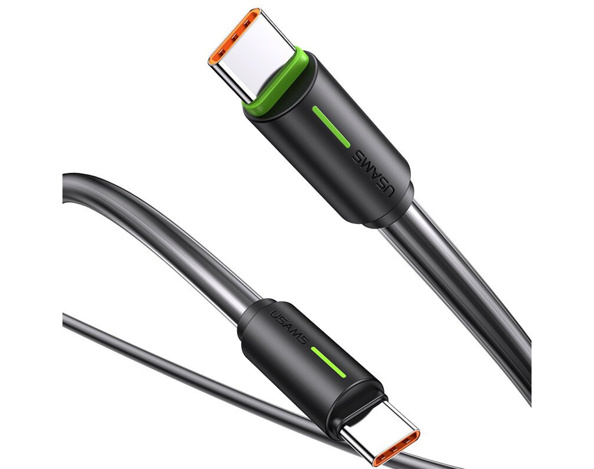 Kabel USB-C - USB-C USAMS SJ734 1m Czarny