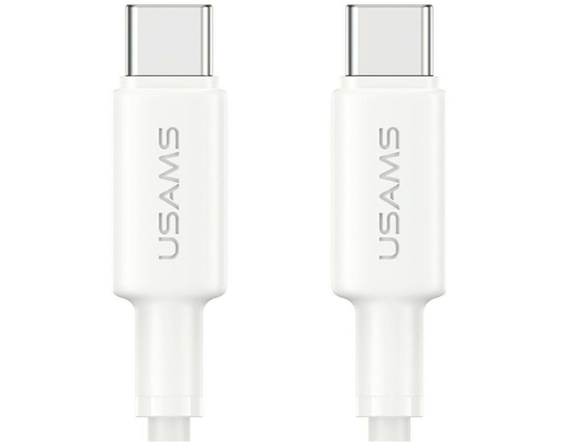 Kabel USB-C - USB-C USAMS U90 60W 1 m Biały