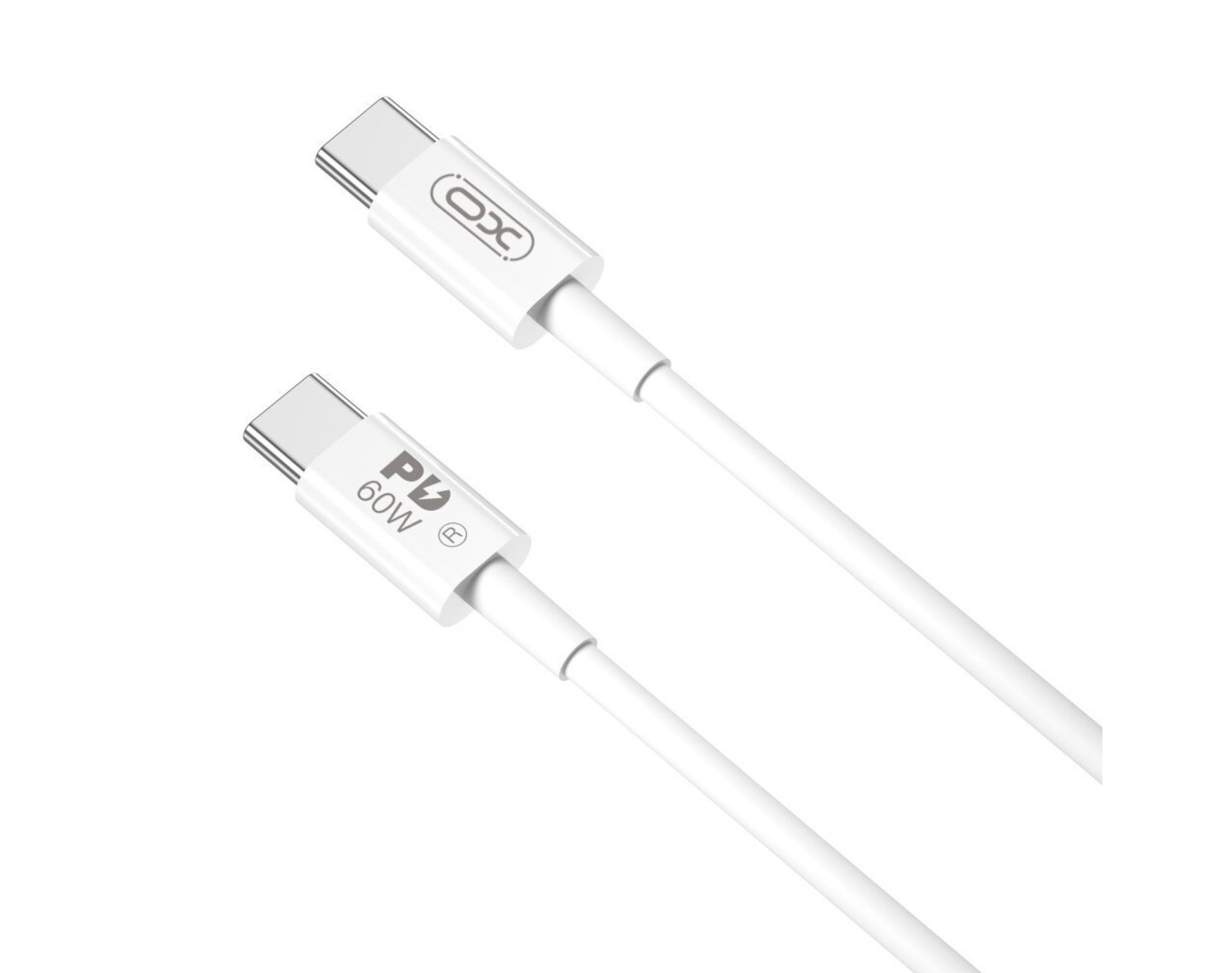 Kabel USB-C - USB-C XO NB-Q190A 60W 1 m Biały