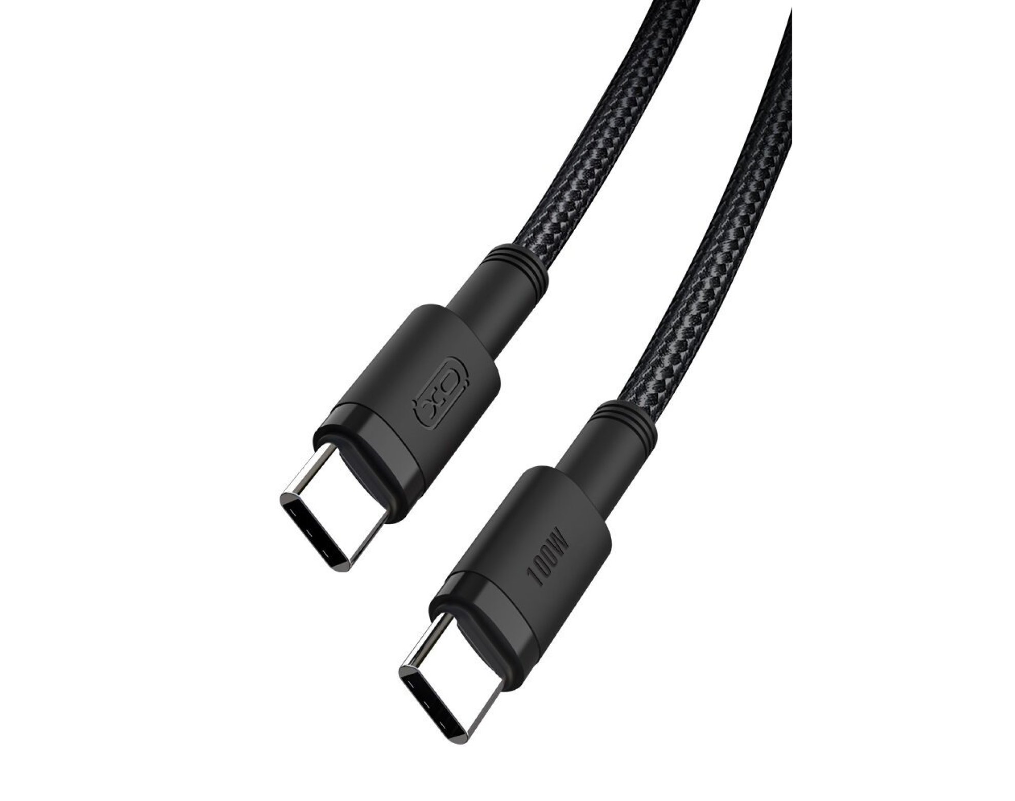 Kabel USB-C - USB-C XO NB-Q199 PD 100W 1.5 m Czarny