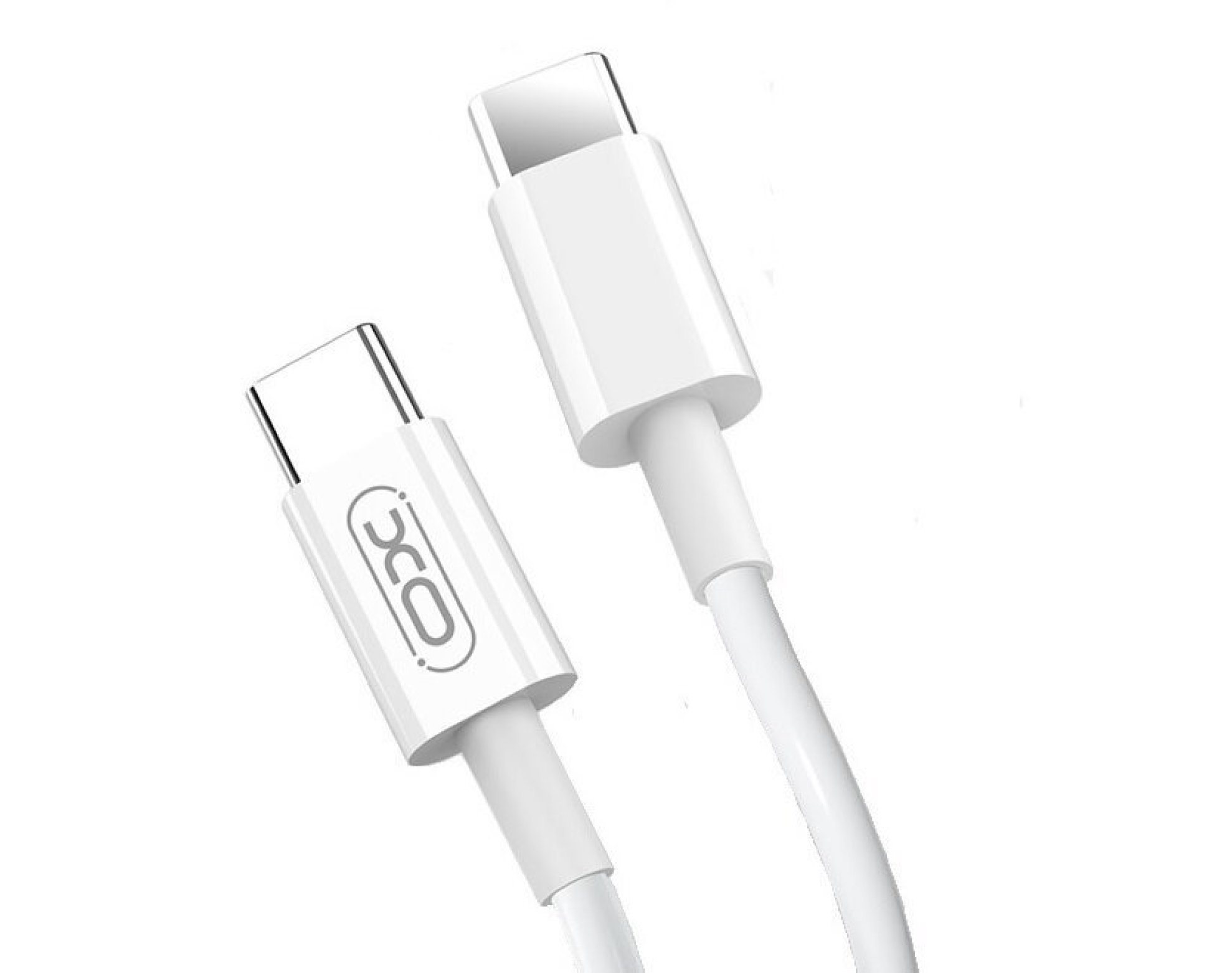 Kabel USB-C - USB-C XO NB124 40W 1 m Biały