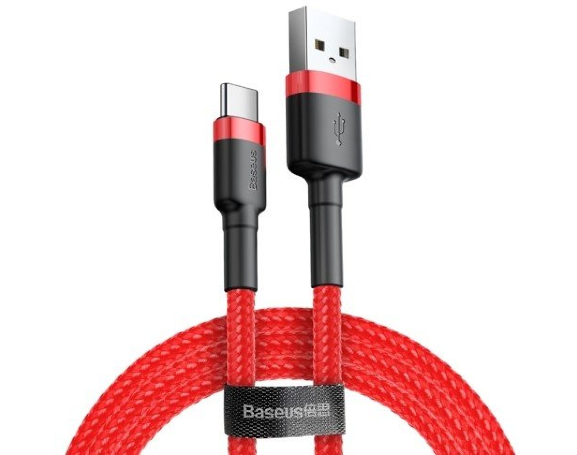 Kabel USB - Lightning BASEUS Cafule 0.5 m Czerwony