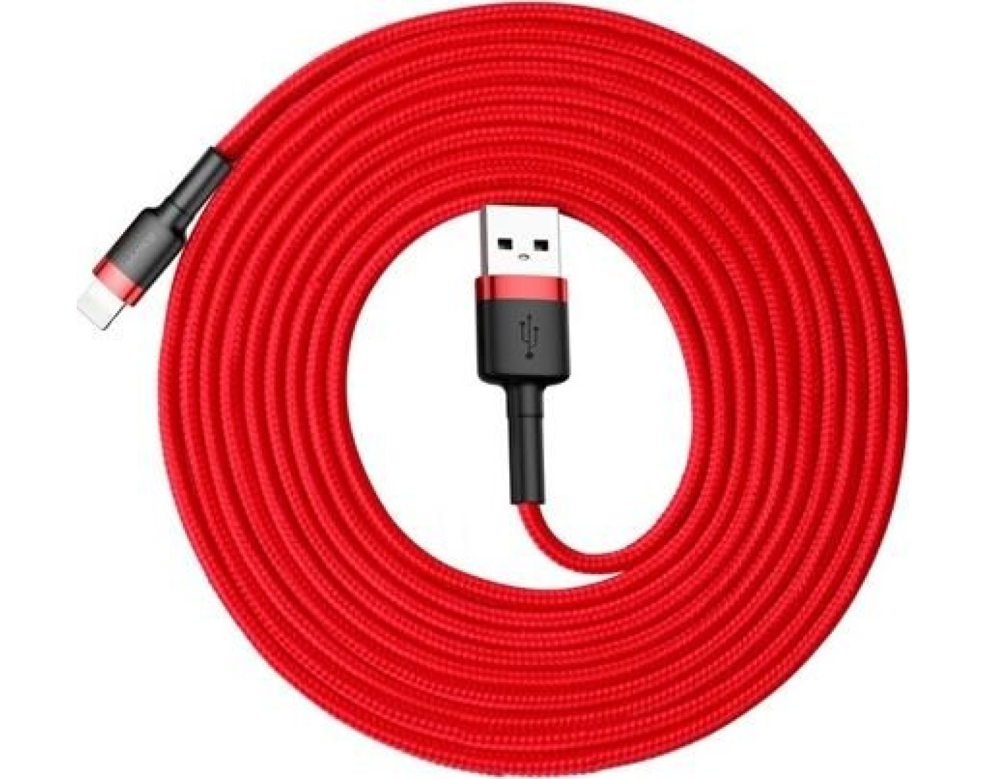 Kabel USB - Lightning BASEUS Cafule 3 m Czerwony