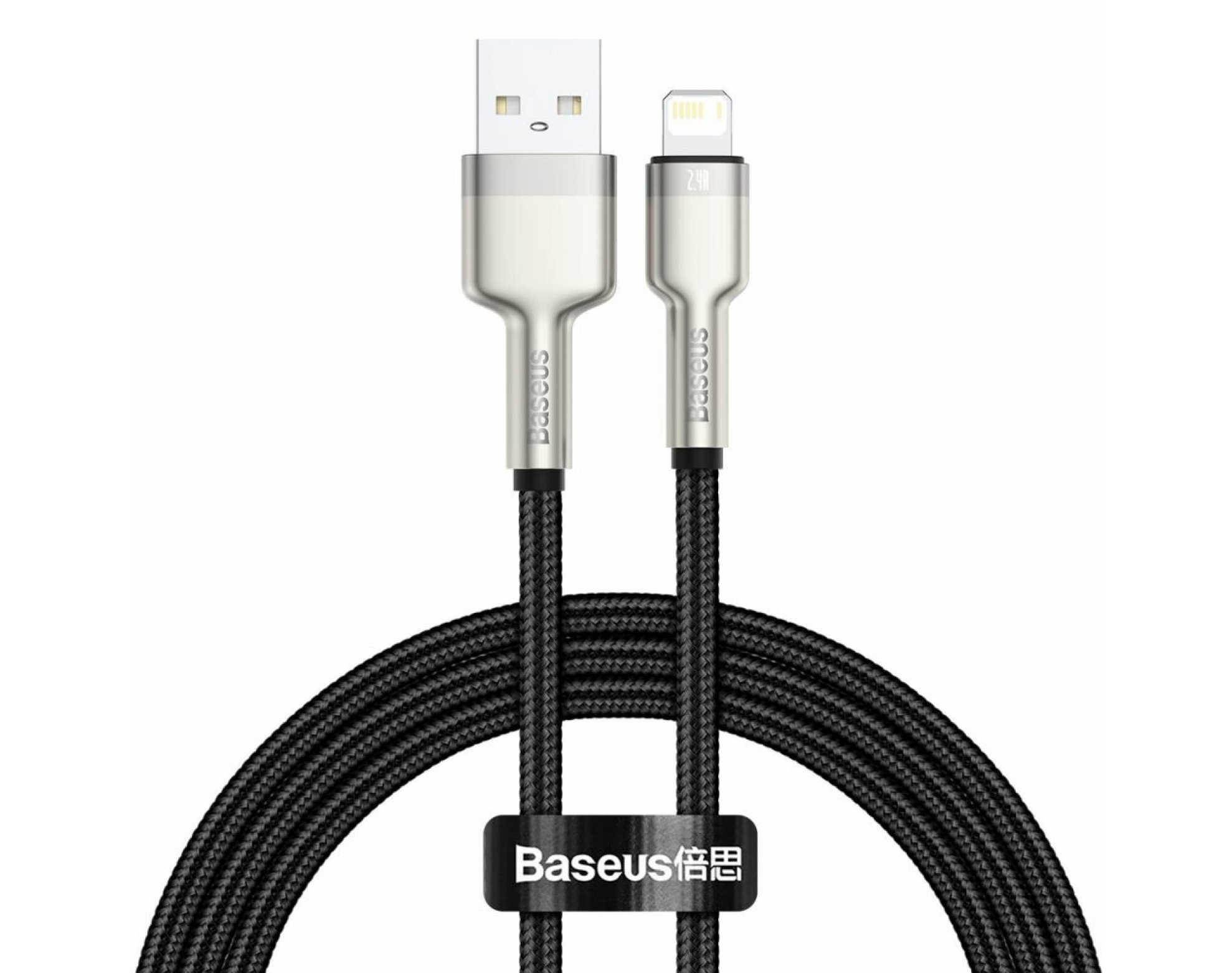 Kabel USB - Lightning BASEUS Cafule Metal 1 m