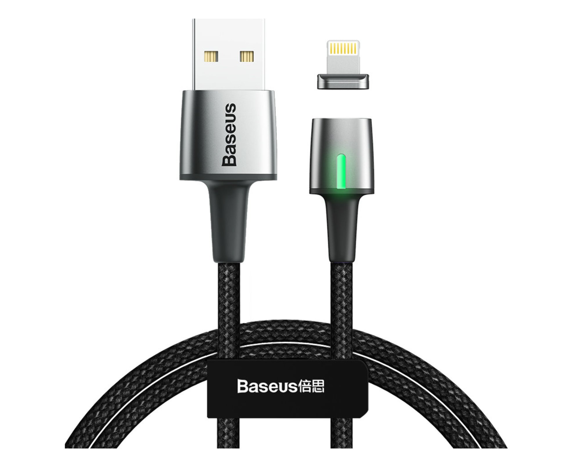 Kabel USB - Lightning BASEUS Zinc CALXC-B01 2 m Czarny