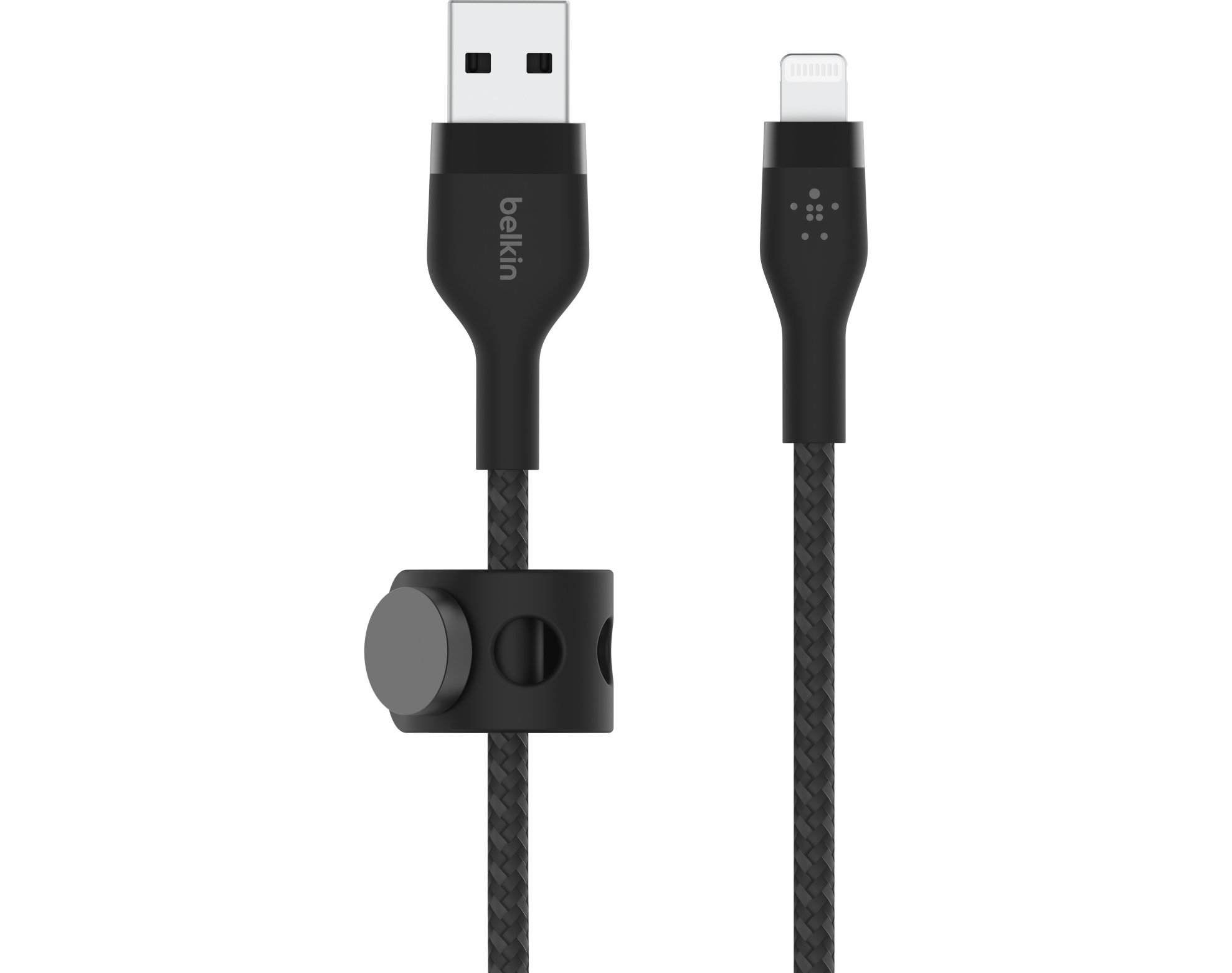 Kabel USB - Lightning BELKIN Braided Silicone 2 m Czarny