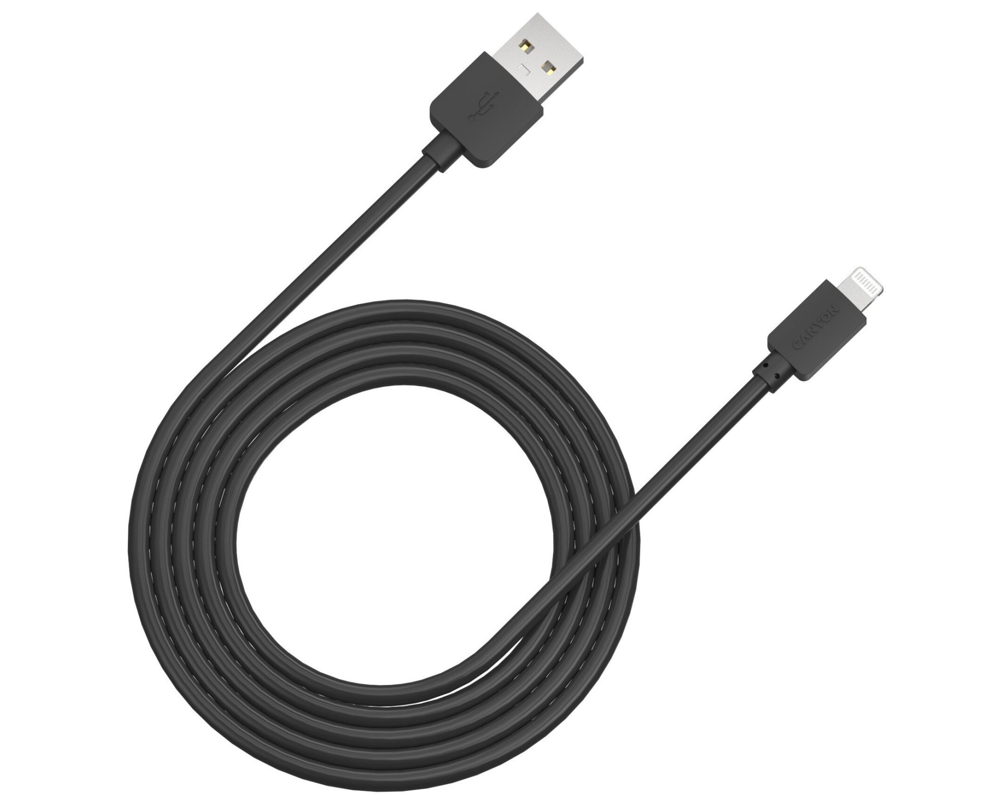 Kabel USB - Lightning CANYON 1 m Czarny