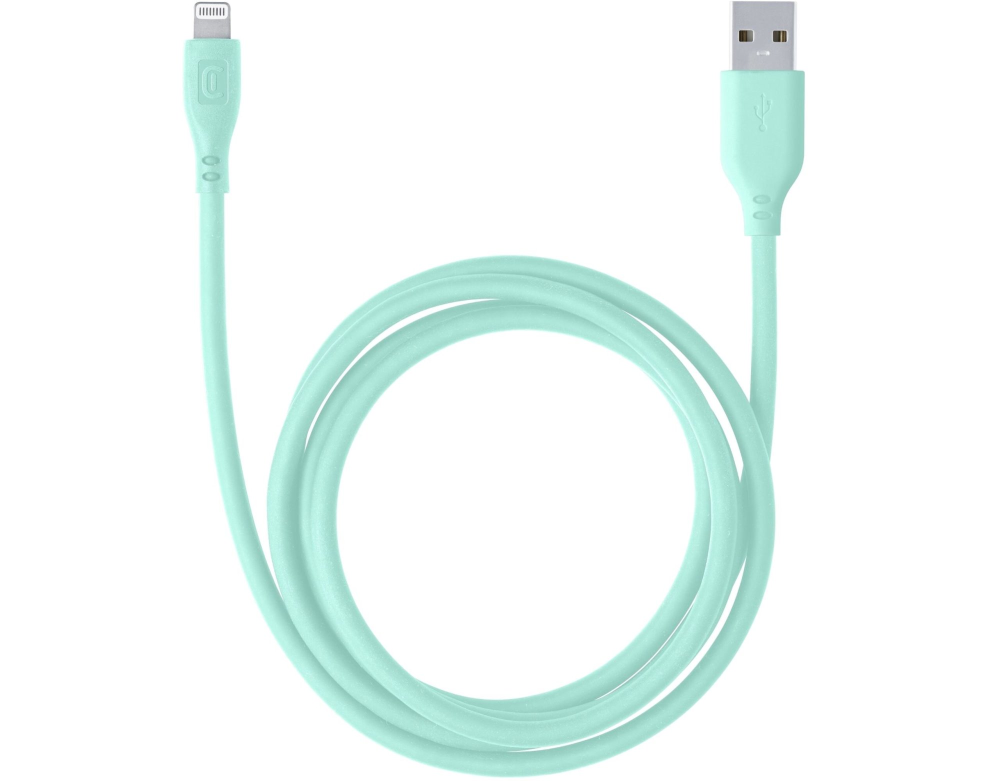 Kabel USB - Lightning CELLULARLINE Soft 1.2 m Zielony