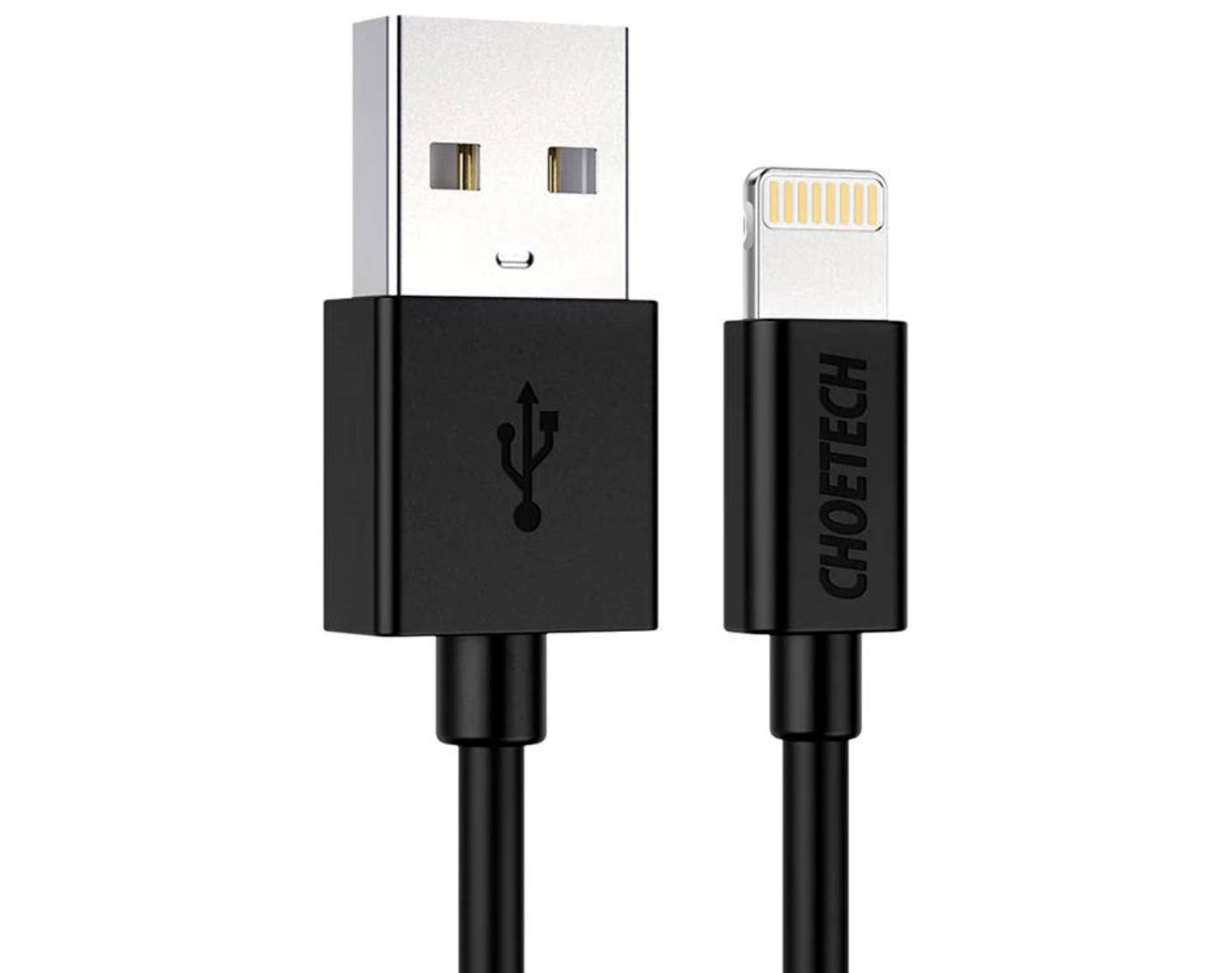 Kabel USB - Lightning CHOETECH IP0026 1.2m Czarny