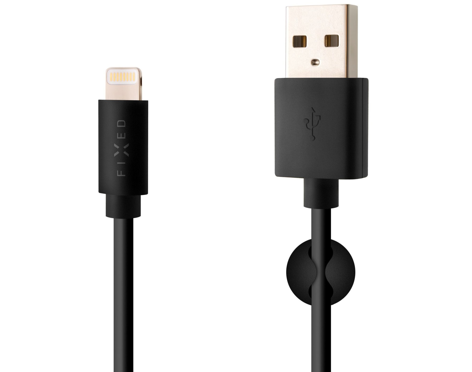 Kabel USB - Lightning FIXED FIXD-UL-BK 1 m Czarny