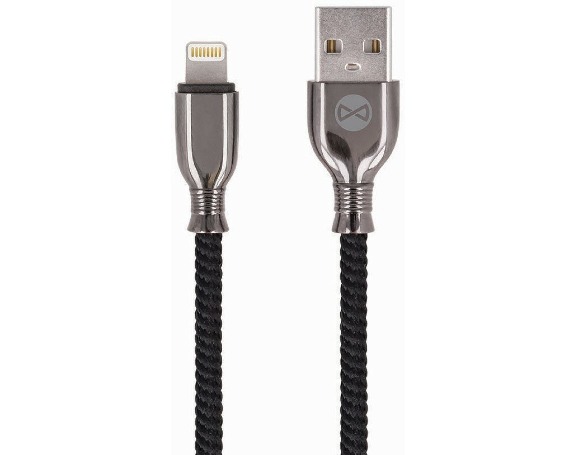 Kabel USB - Lightning FOREVER Tornado GSM097154 1m Czarny