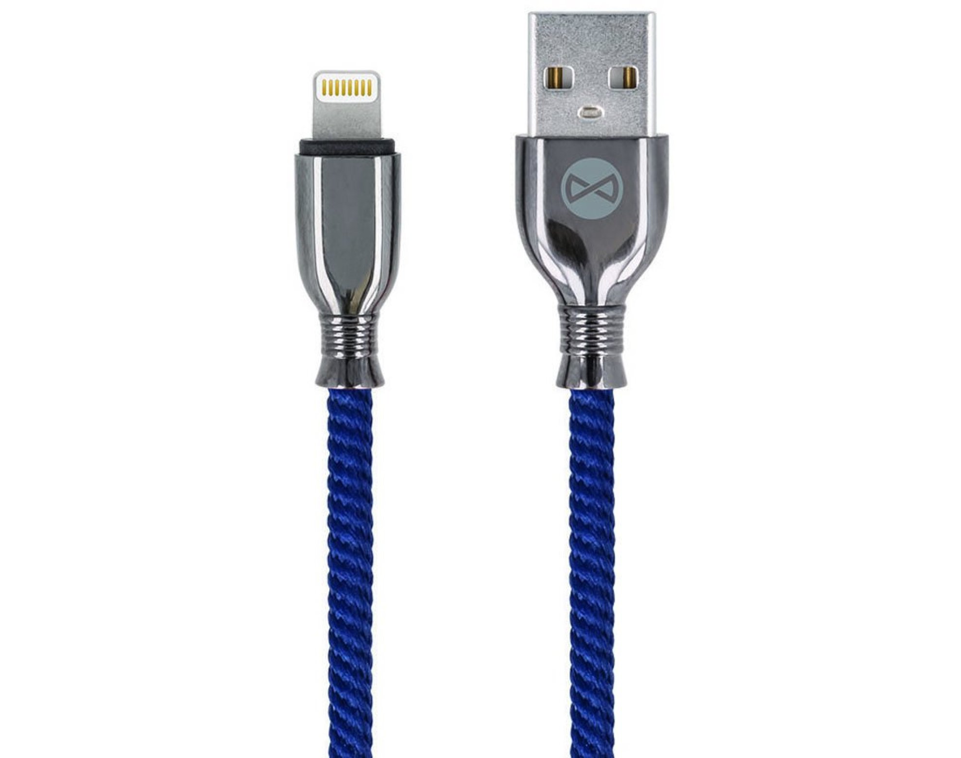 Kabel USB - Lightning FOREVER Tornado GSM097155 1 m Granatowy