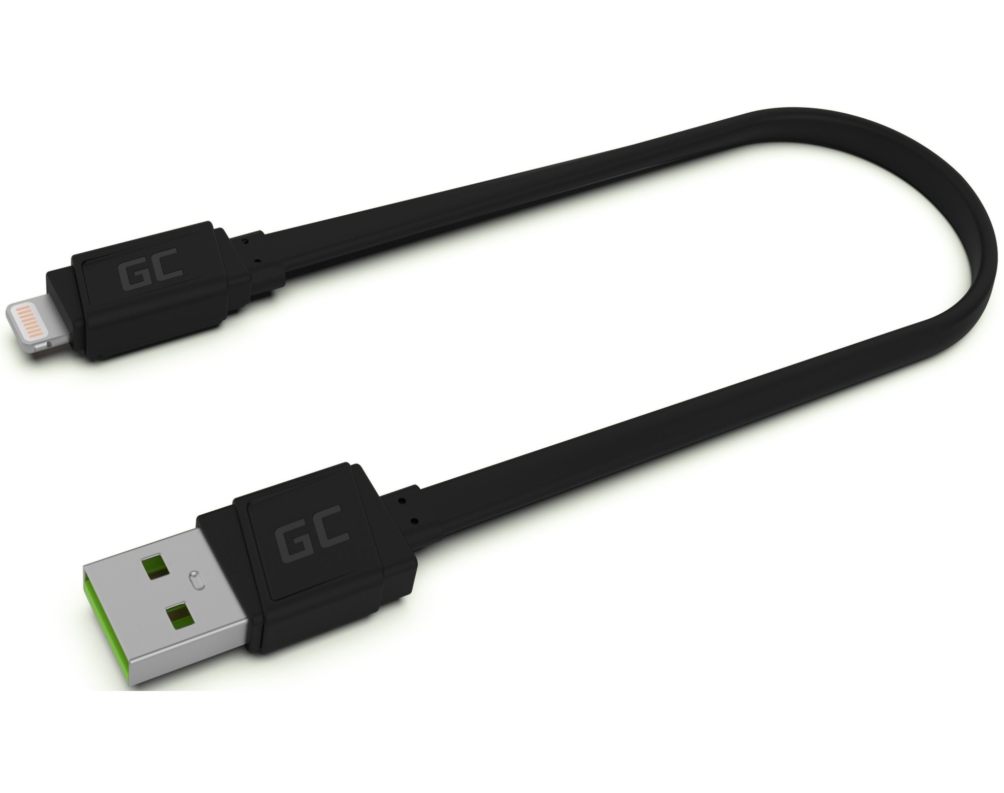 Kabel USB - Lightning GREENCELL GCmatte 0.25 m