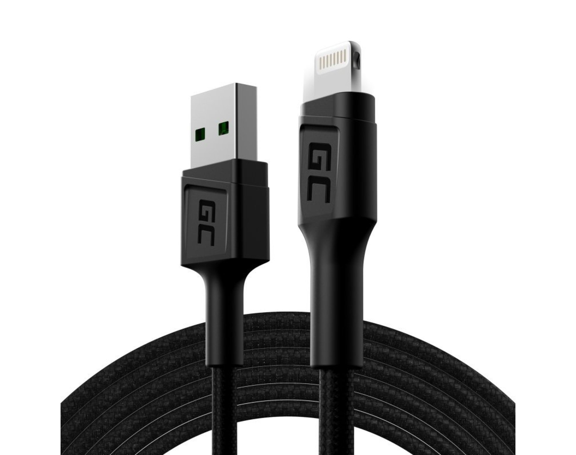 Kabel USB - Lightning GREENCELL Ray 2 m