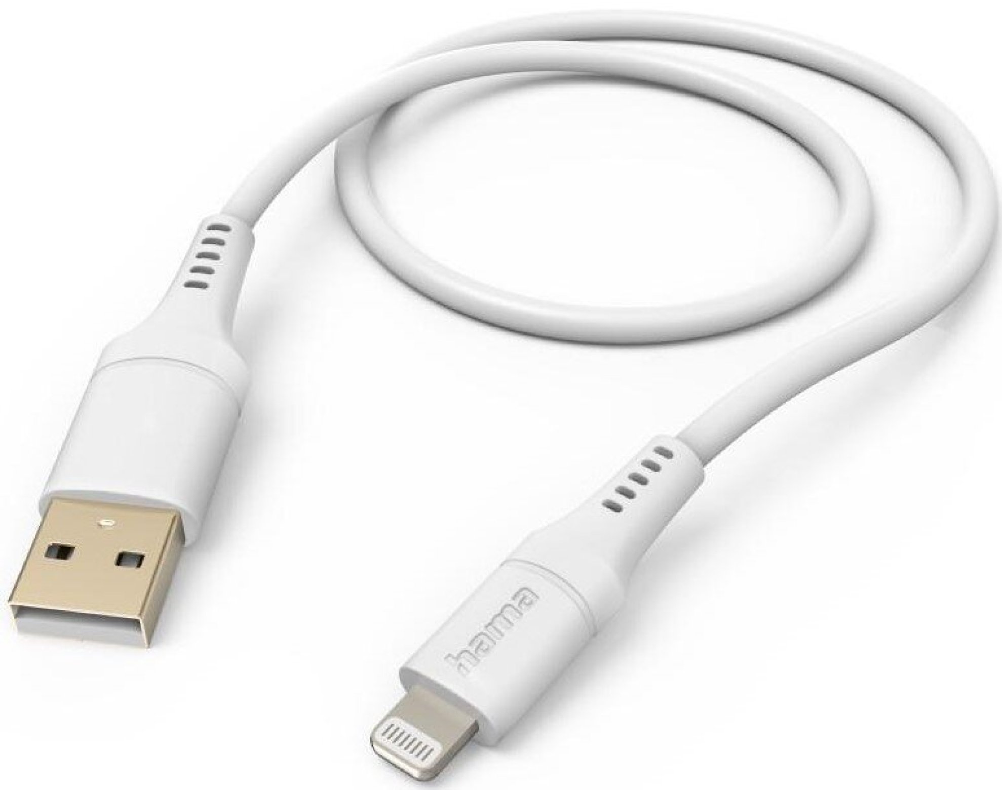 Kabel USB - Lightning HAMA Flexible 1.5 m Biały