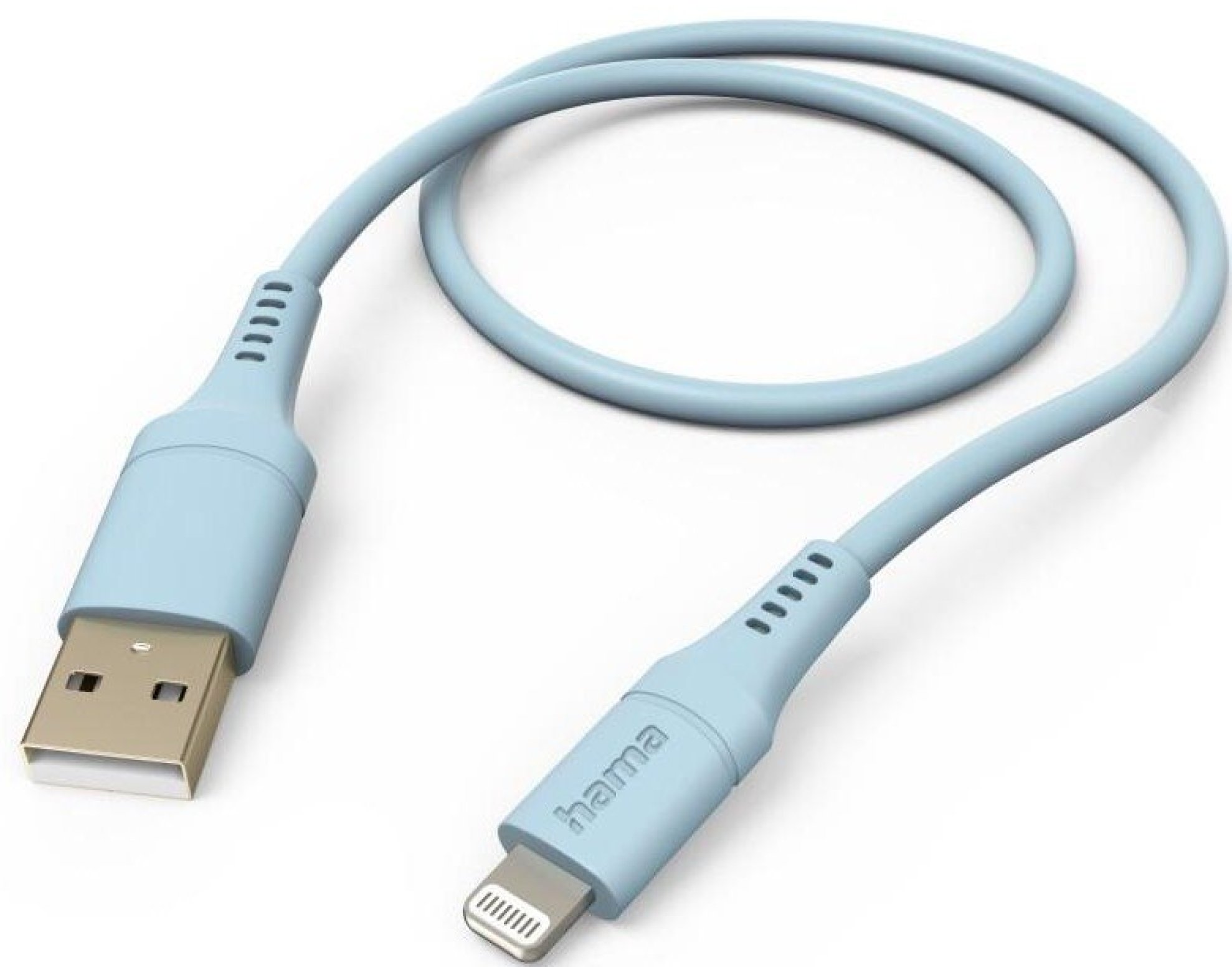 Kabel USB - Lightning HAMA Flexible 1.5 m Niebieski