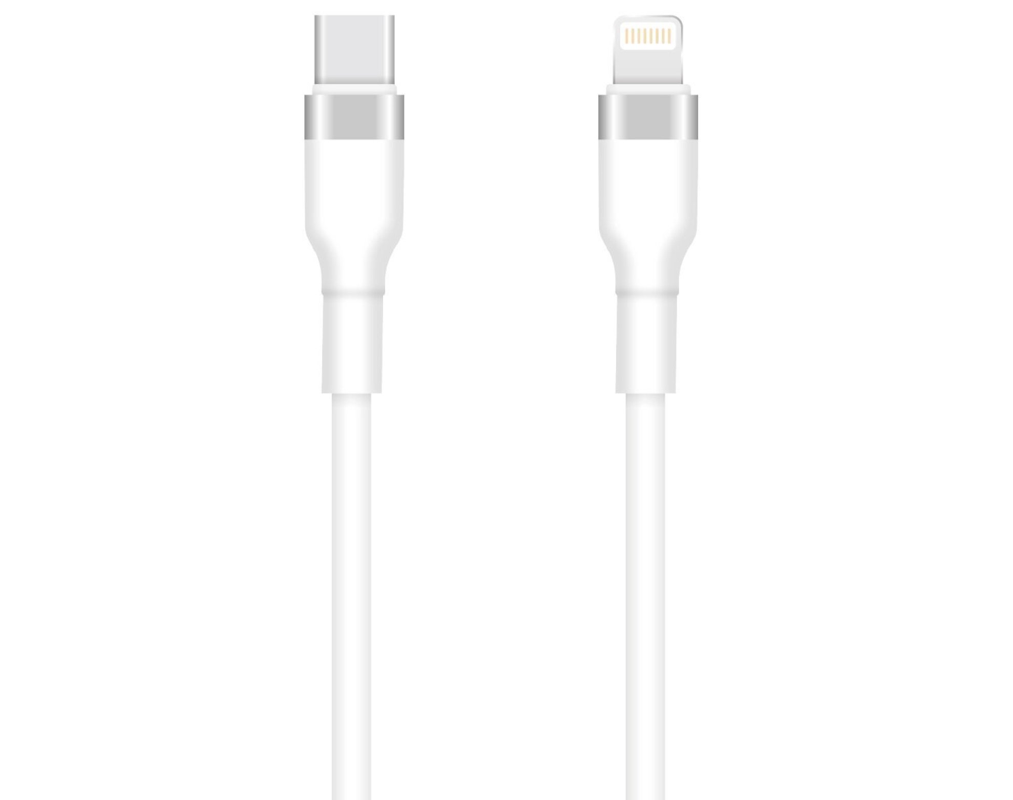 Kabel USB - Lightning SETTY KSC-L-130 1 m Biały