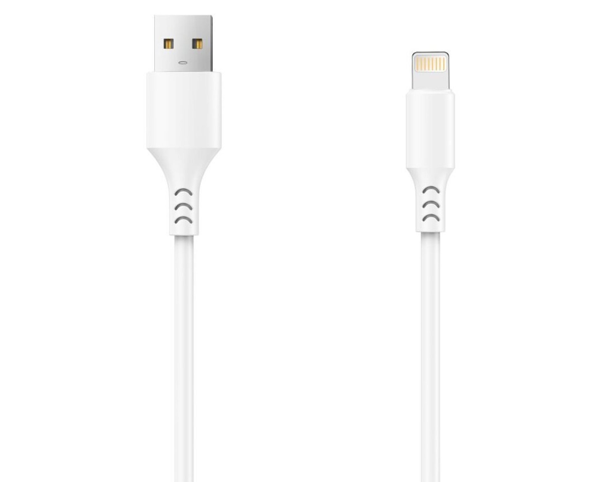 Kabel USB - Lightning SETTY New 2A 3 m Biały